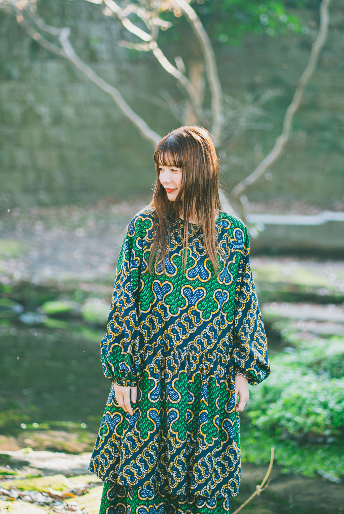 【moyan ecri× StyleReborn】Volume Tiered Onepiece CROSS