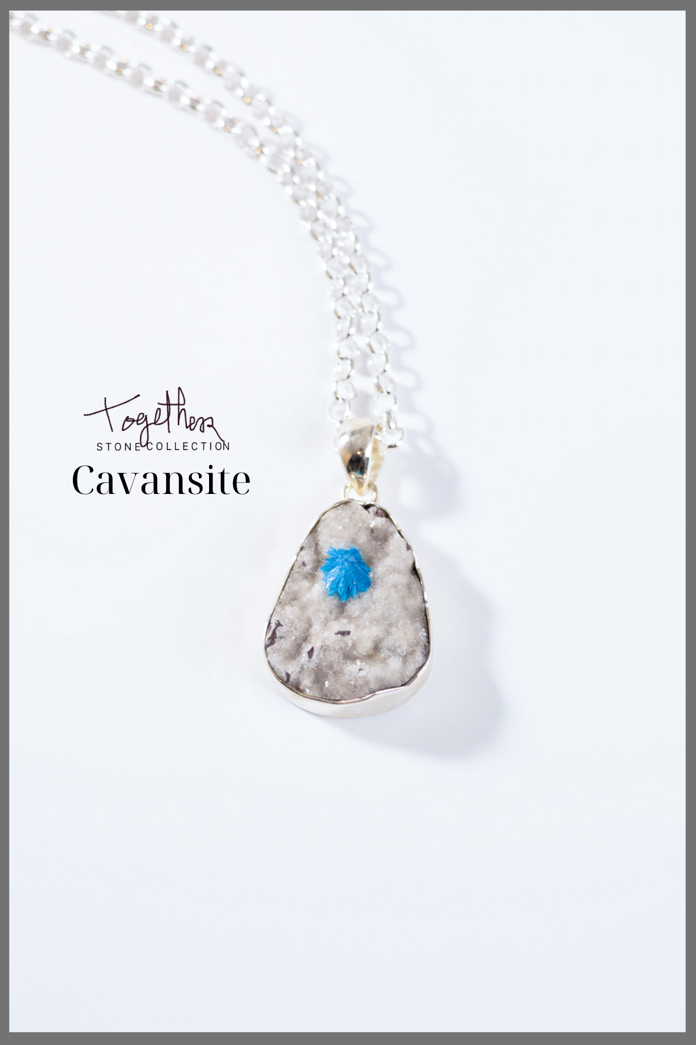 【nanan bijouxxx×StyleReborn】Together Stone Collection Cavansite 60cm