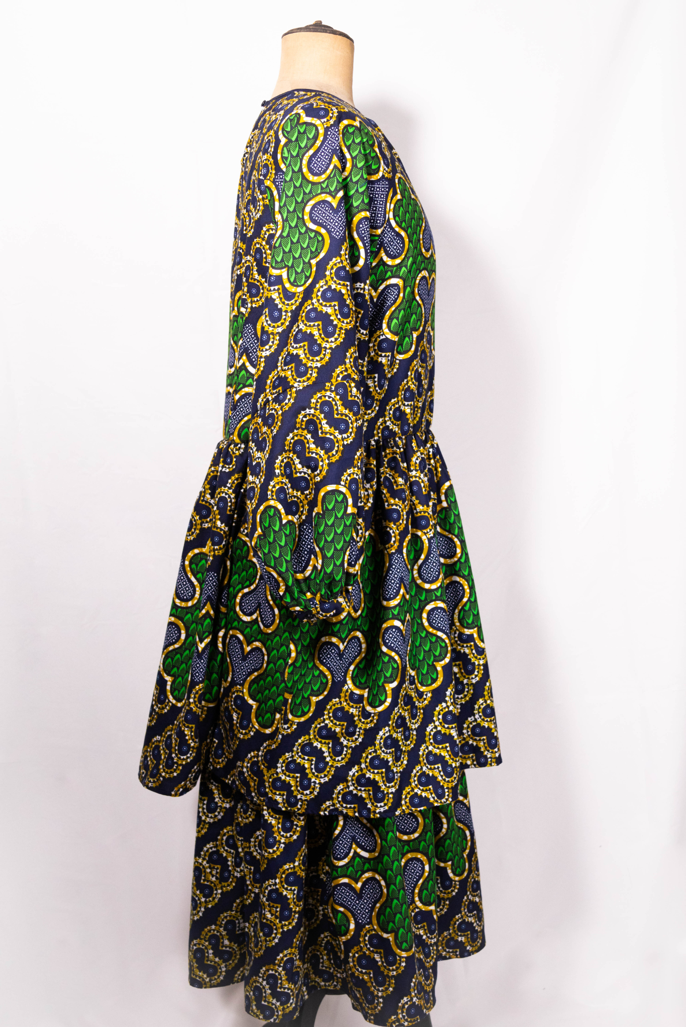 【moyan ecri× StyleReborn】Volume Tiered Onepiece CROSS