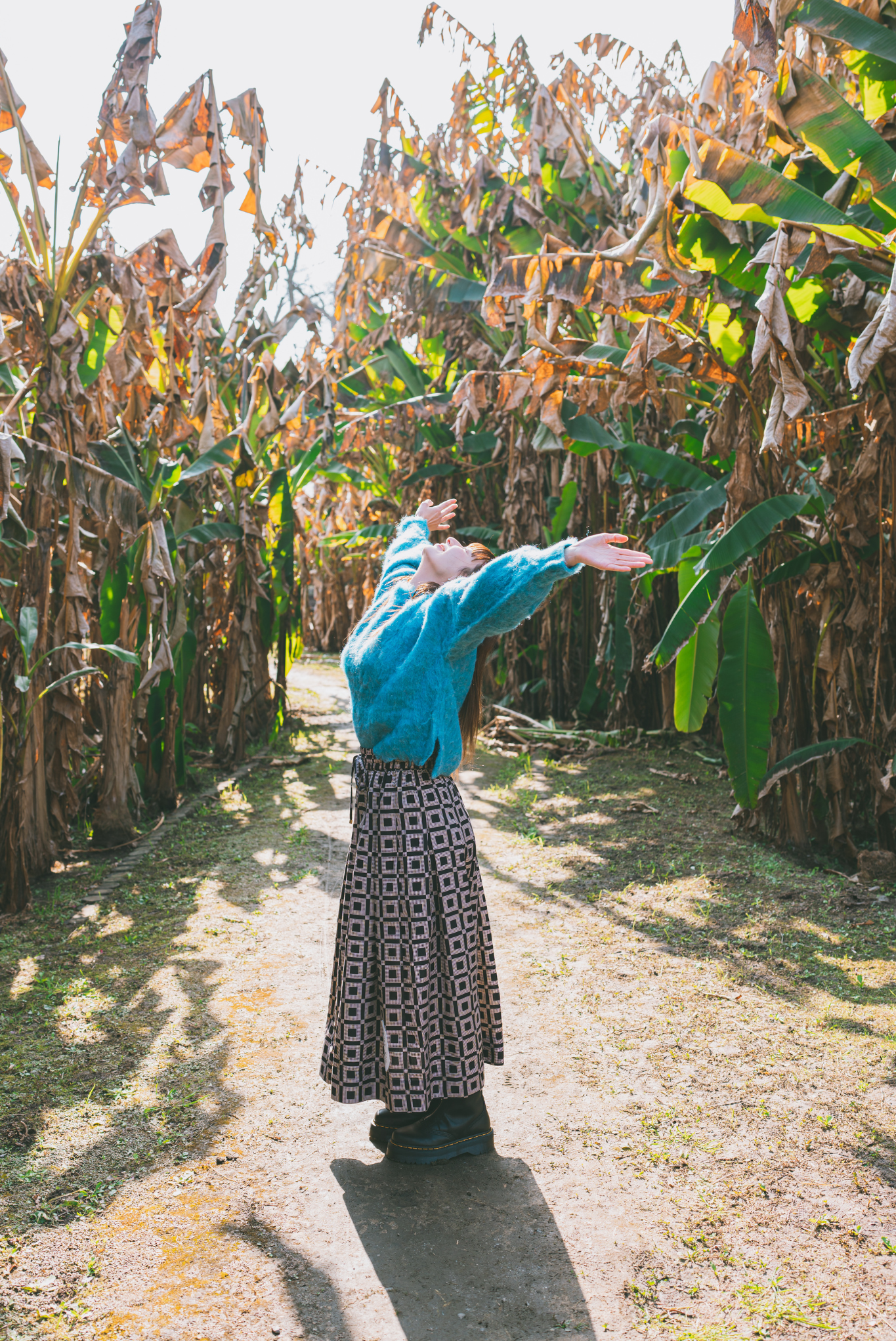 【moyan ecri× StyleReborn】Tuck Flare Skirt New Blocks