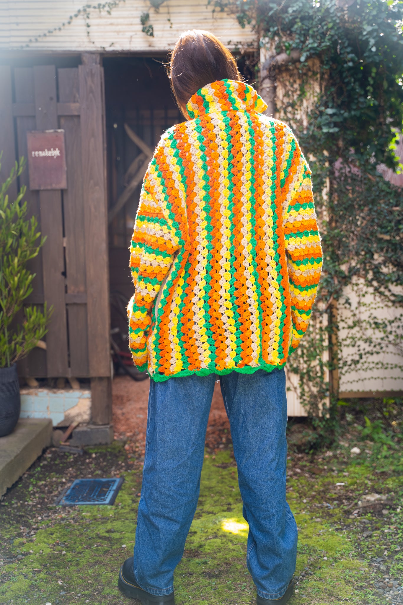 【REMAKEBYK×StyleReborn】Remake Crochet Track Jacket