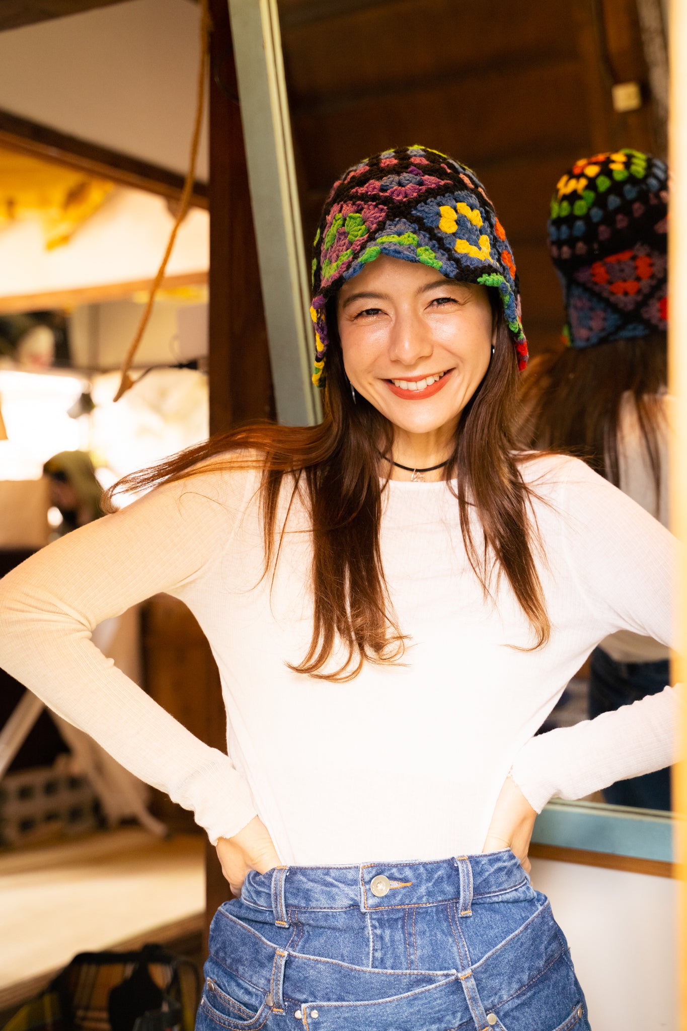 【REMAKEBYK×StyleReborn】Remake Crochet Hat