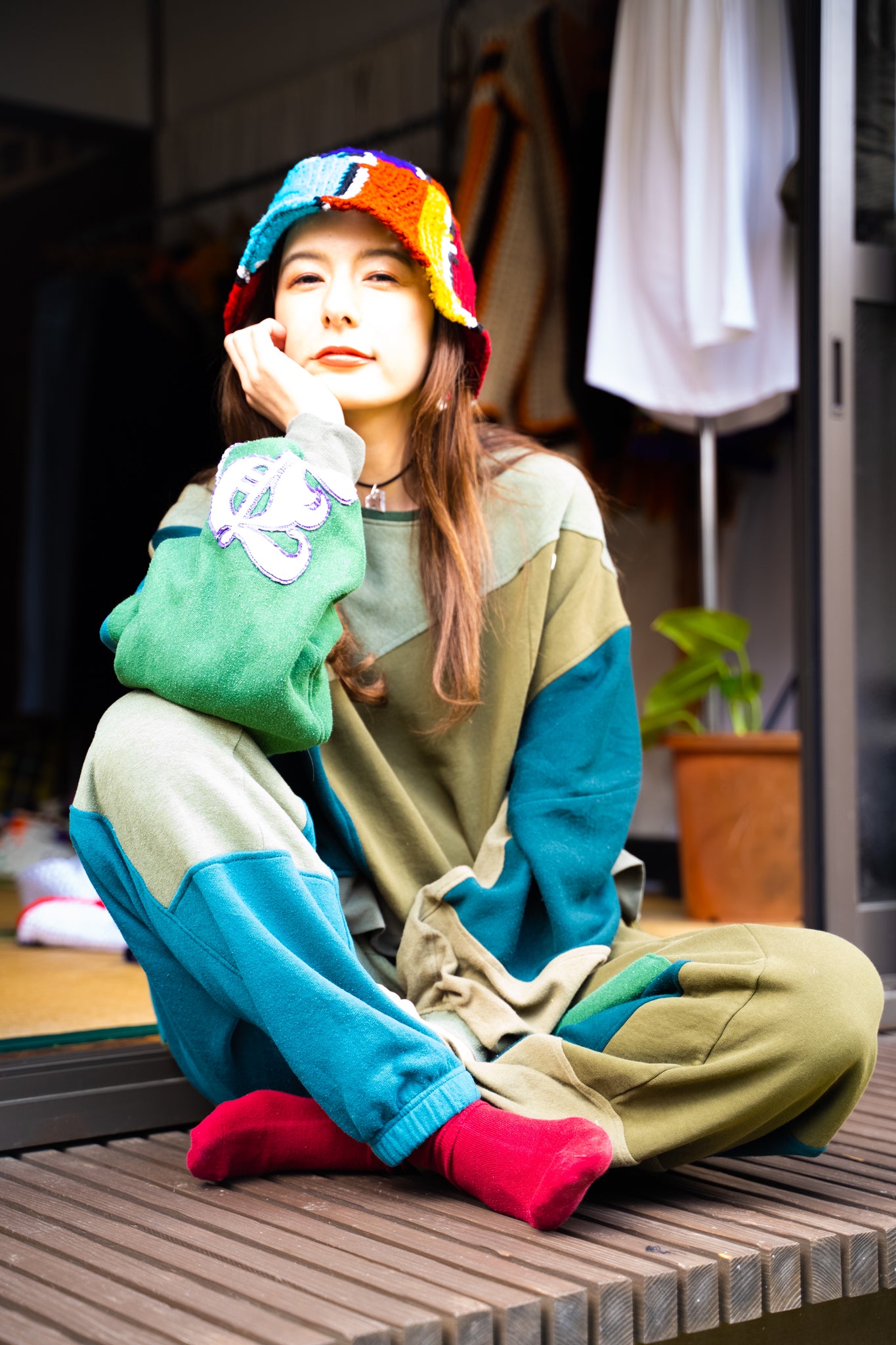 【REMAKEBYK×StyleReborn】Remake Crochet Hat