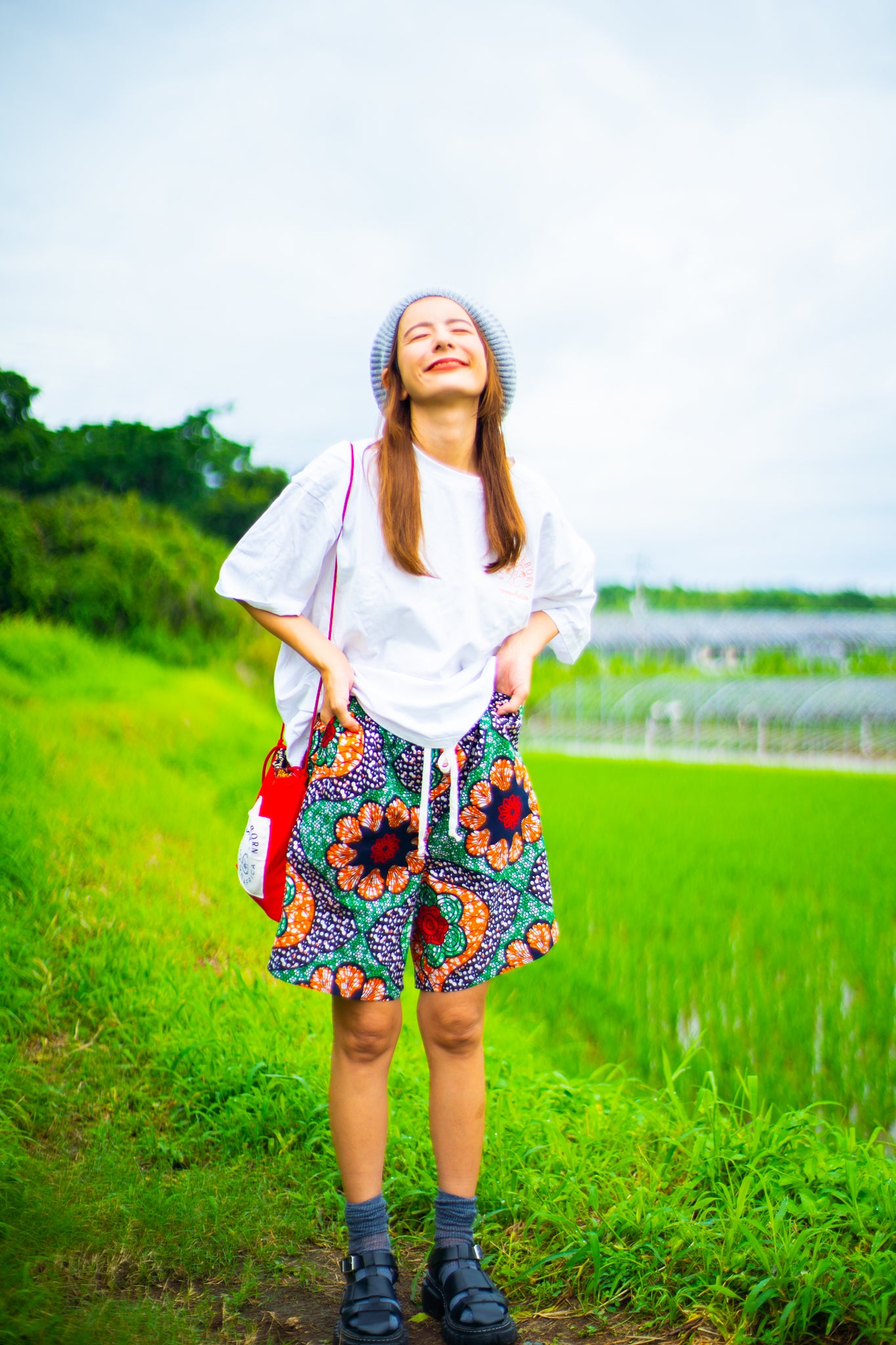 【moyan ecri× StyleReborn】Africa 2way Short Pants Kind of quiet