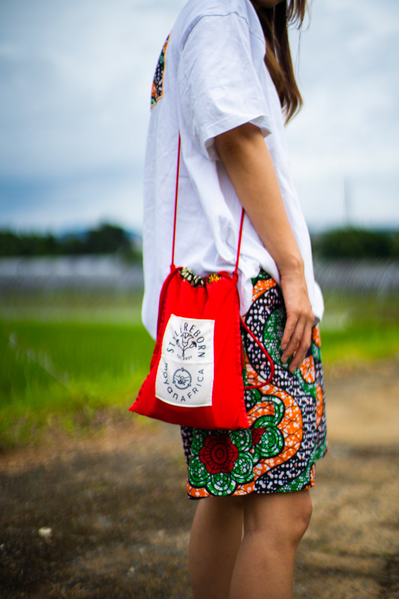 【moyan ecri× StyleReborn】Reversible Padded Mini Bag Kind of quiet