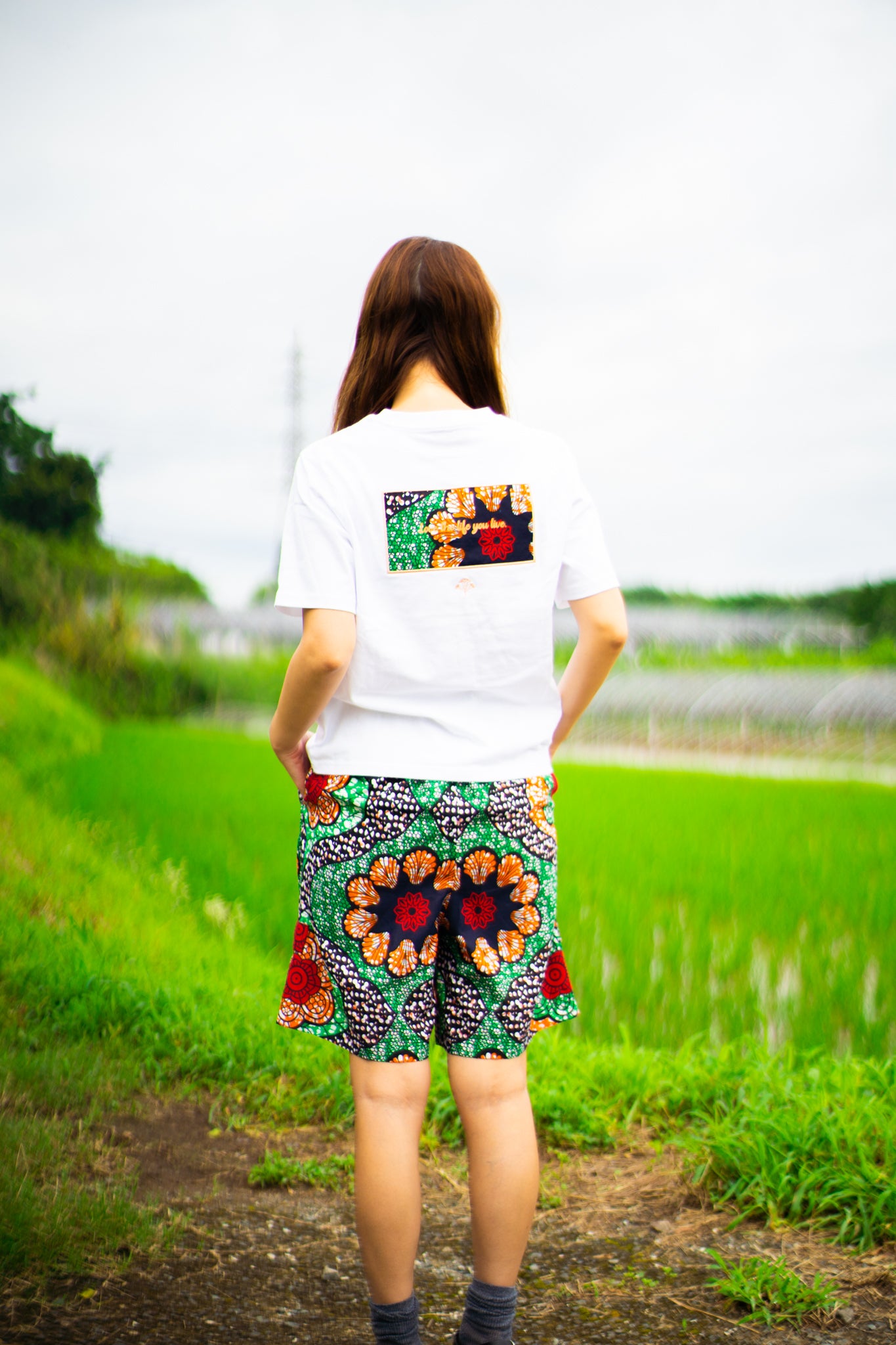 【moyan ecri× StyleReborn】Africa 2way Short Pants Kind of quiet