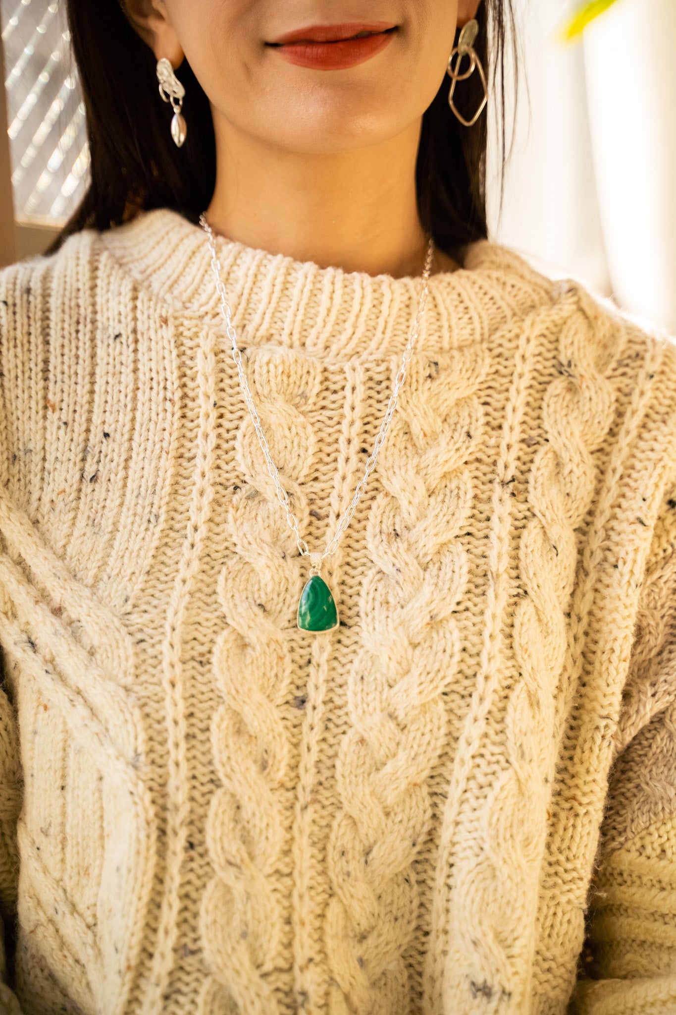 【nanan bijouxxx×StyleReborn】Together Stone Collection Malachite