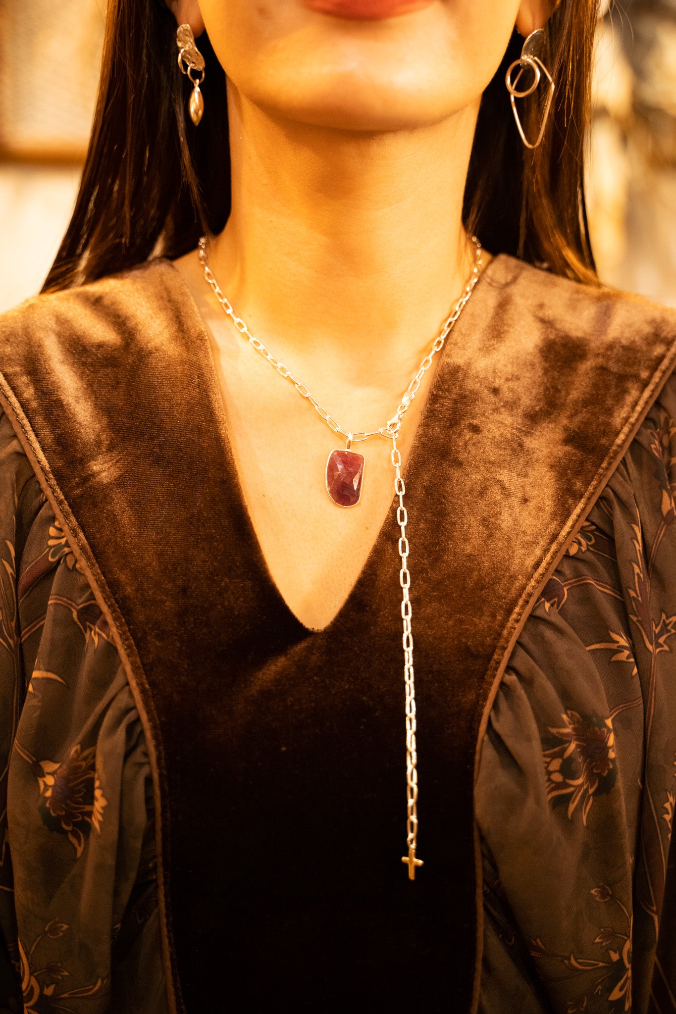 【nanan bijouxxx×StyleReborn】Together Stone Collection Sapphire