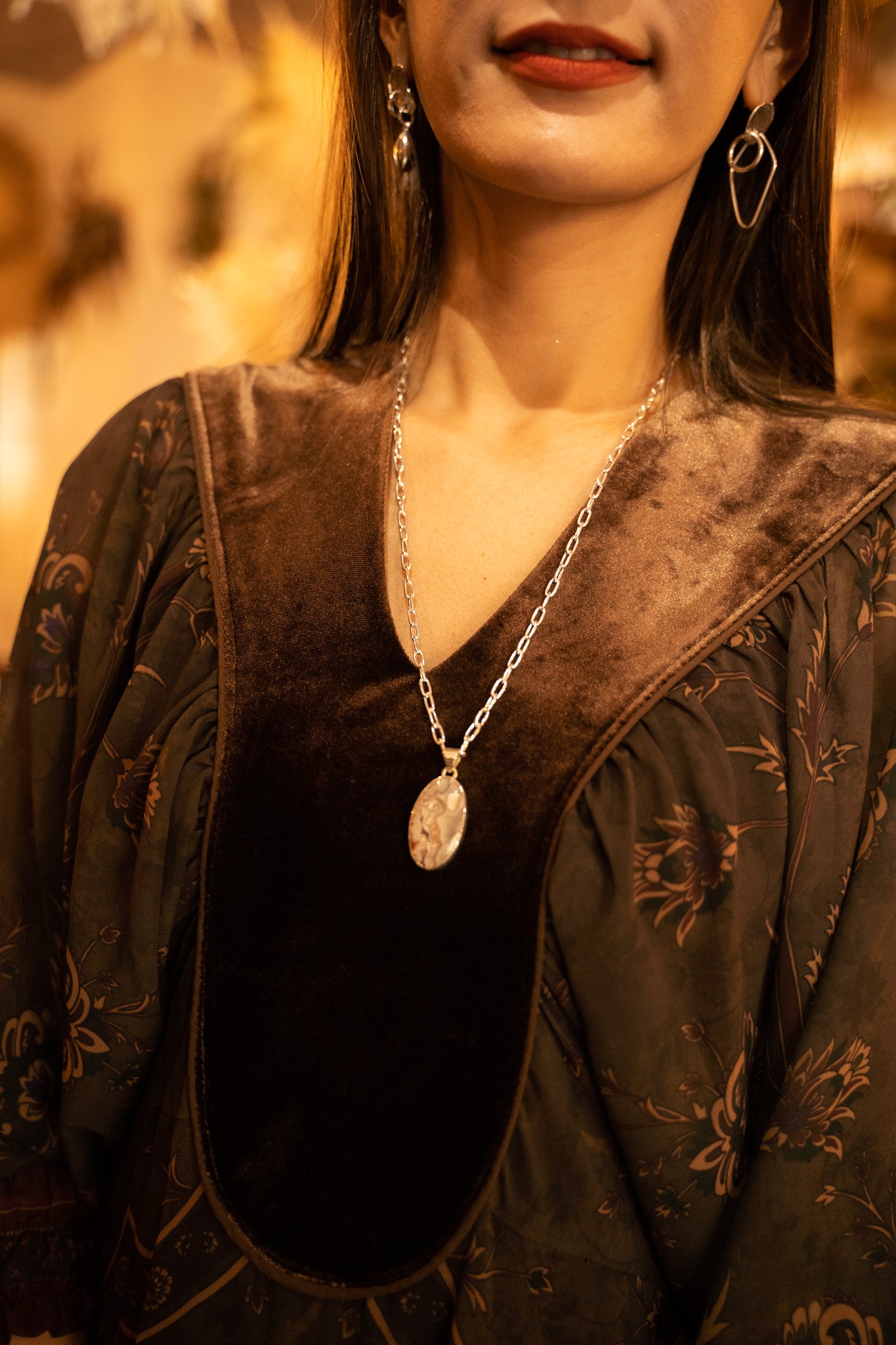 【nanan bijouxxx×StyleReborn】Together Stone Collection Agate