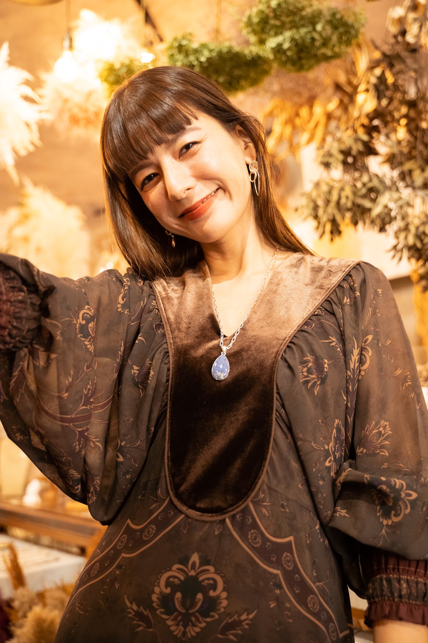 【nanan bijouxxx×StyleReborn】Together Stone Collection Dumortierite