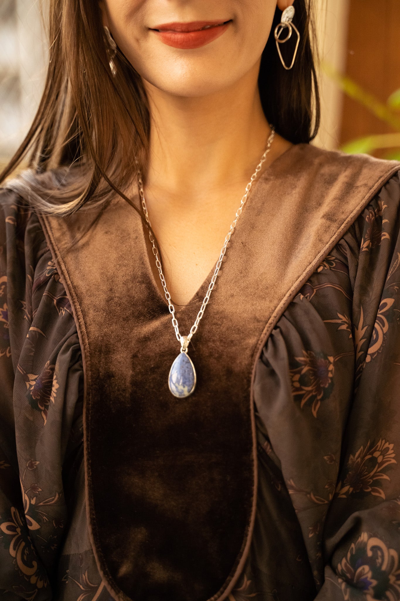 【nanan bijouxxx×StyleReborn】Together Stone Collection Dumortierite