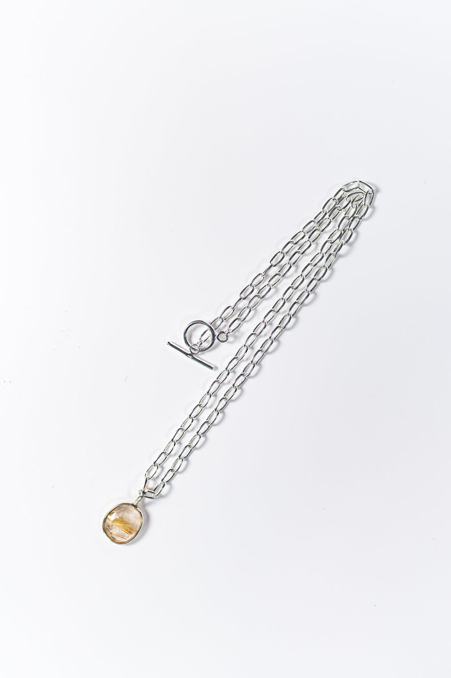 【nanan bijouxxx×StyleReborn】Together Stone Collection Rutile Quartz