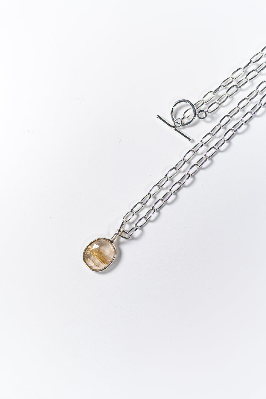 【nanan bijouxxx×StyleReborn】Together Stone Collection Rutile Quartz