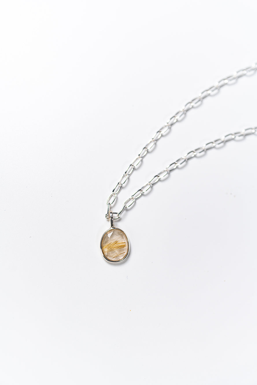 【nanan bijouxxx×StyleReborn】Together Stone Collection Rutile Quartz