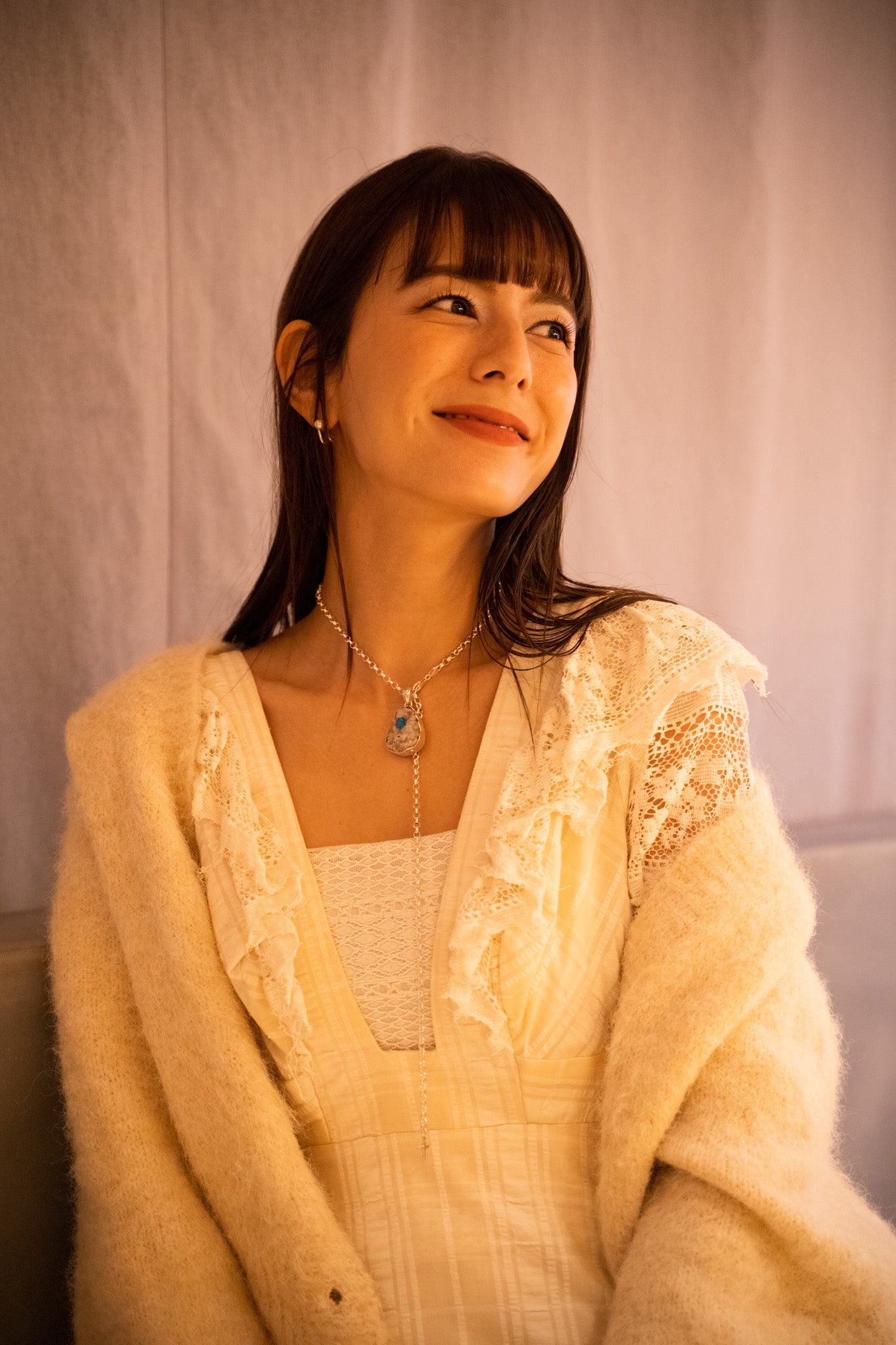 【nanan bijouxxx×StyleReborn】Together Stone Collection Cavansite 60cm