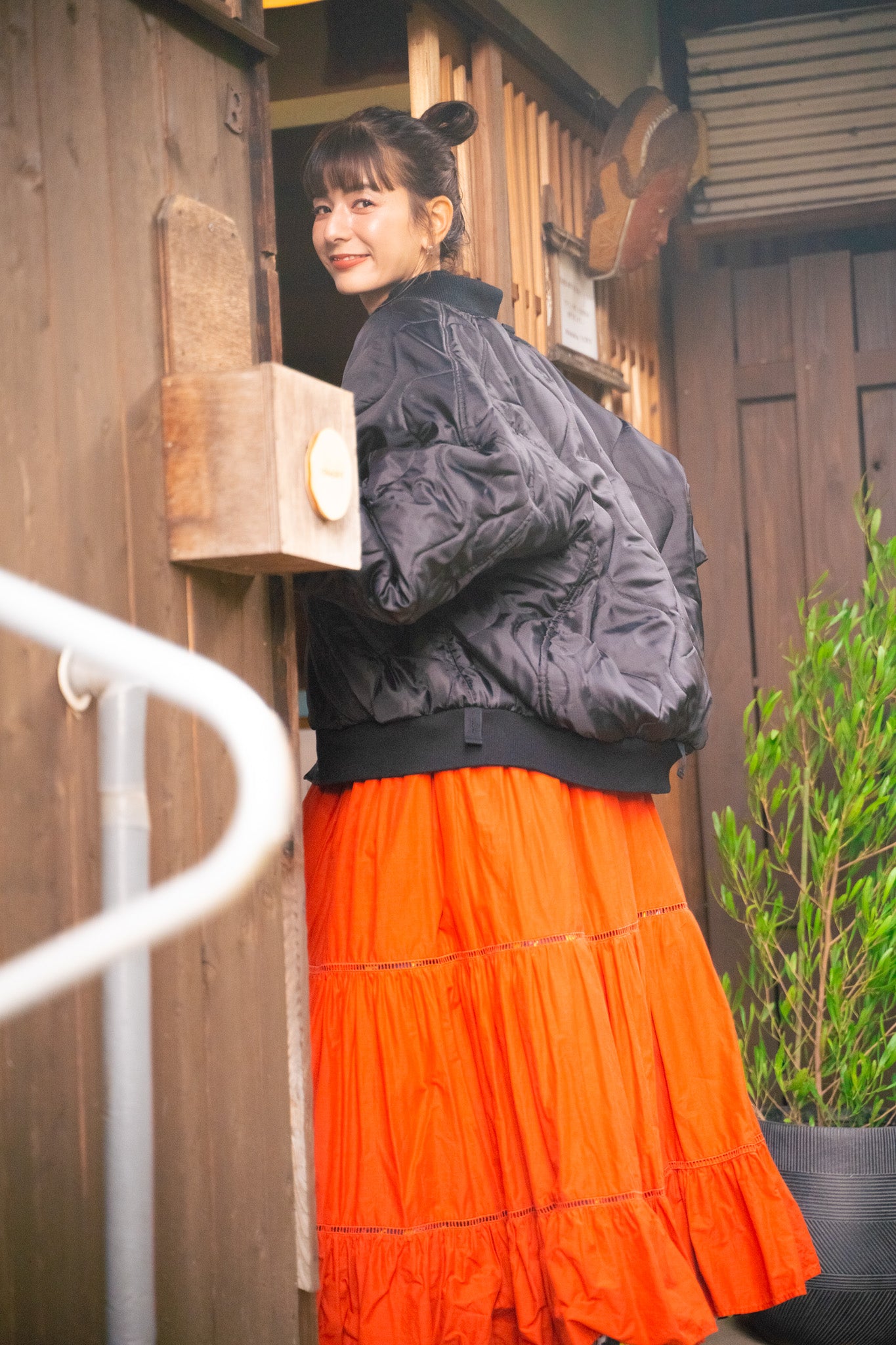 【REMAKEBYK×StyleReborn】Remake Quilting Stadium Jumper Black