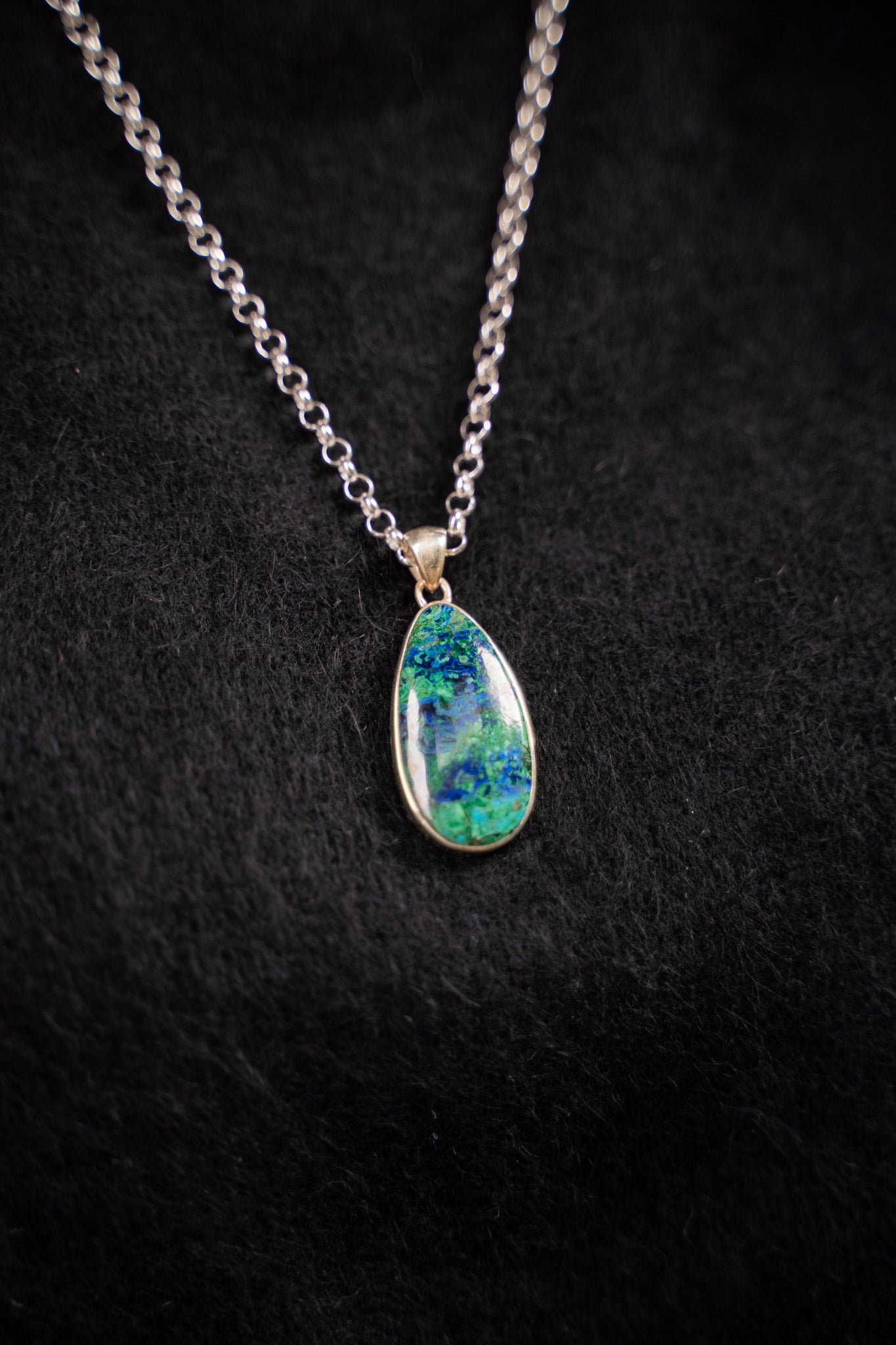 【nanan bijouxxx×StyleReborn】Together Stone Collection Azurite Malachite 60cm