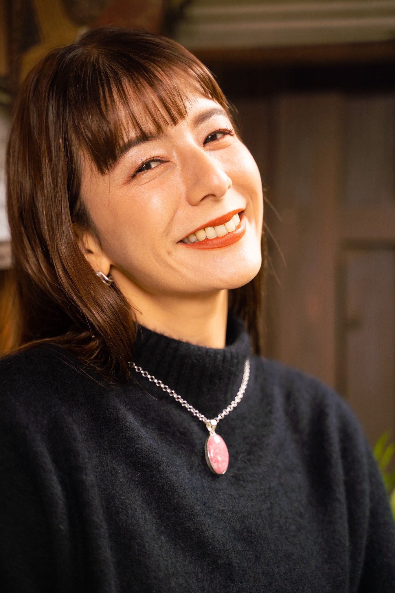 【nanan bijouxxx×StyleReborn】Together Stone Collection Thulite 60cm