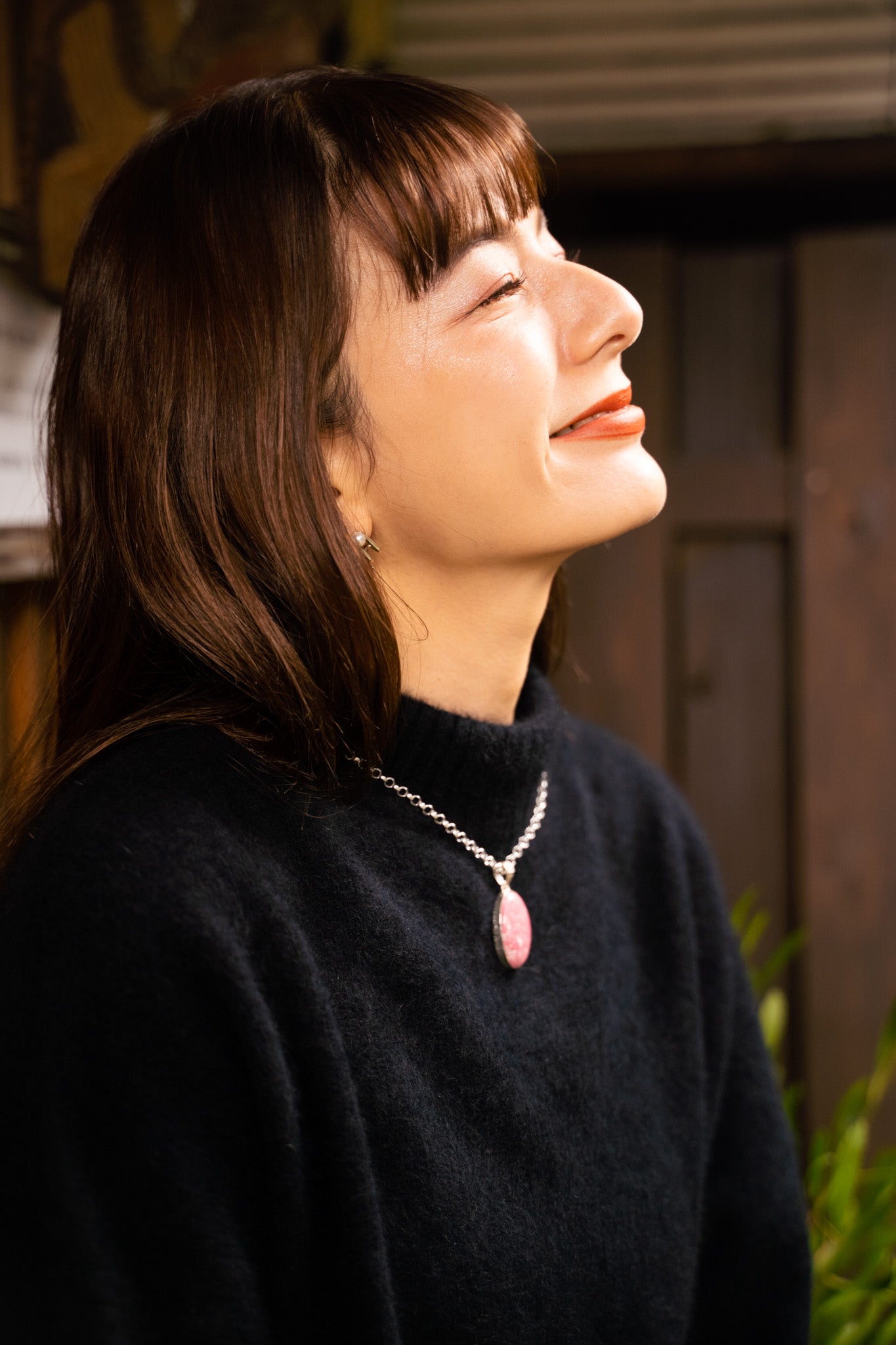 【nanan bijouxxx×StyleReborn】Together Stone Collection Thulite 60cm