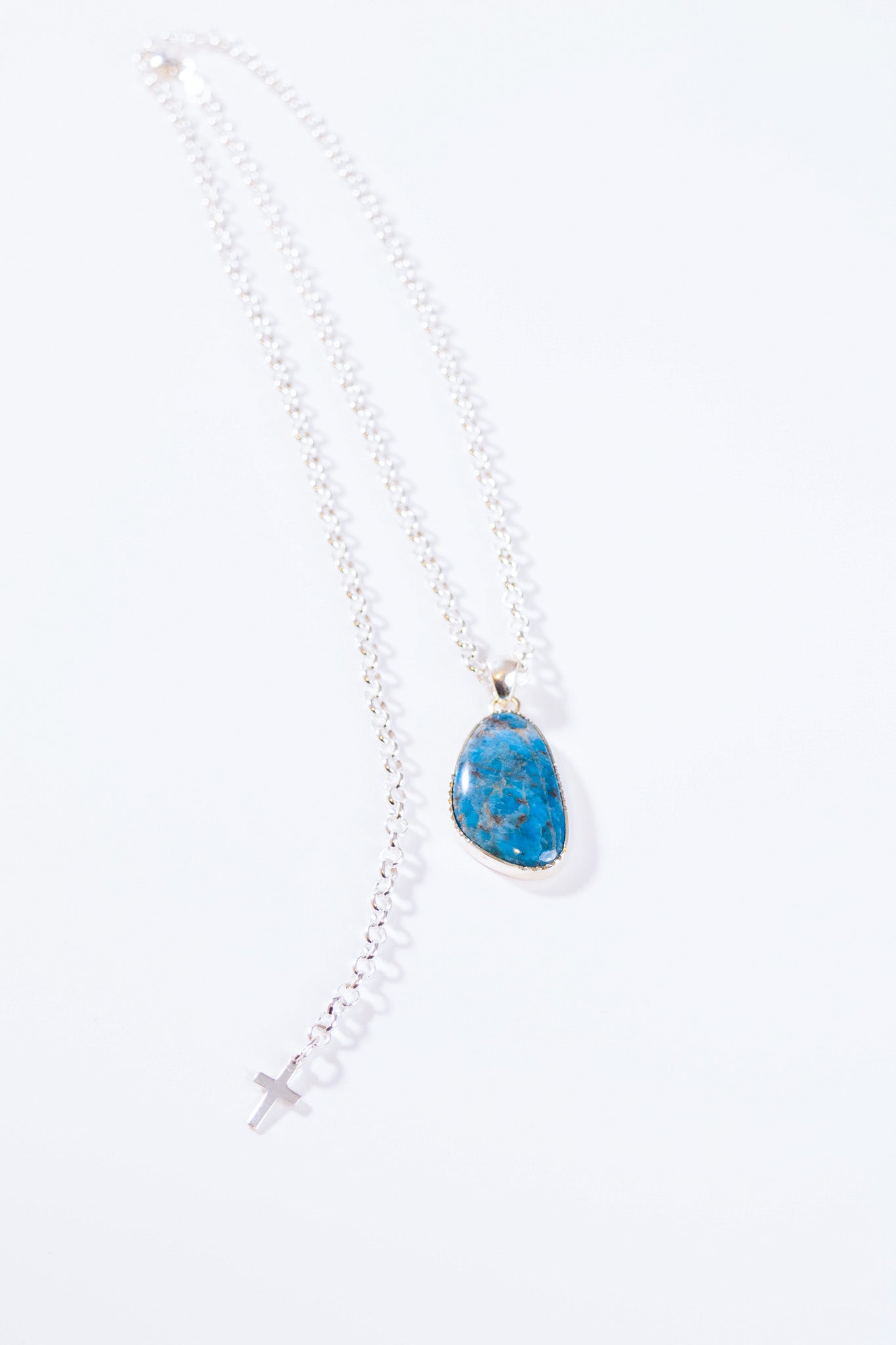 【nanan bijouxxx×StyleReborn】Together Stone Collection Blue Apatite 60cm