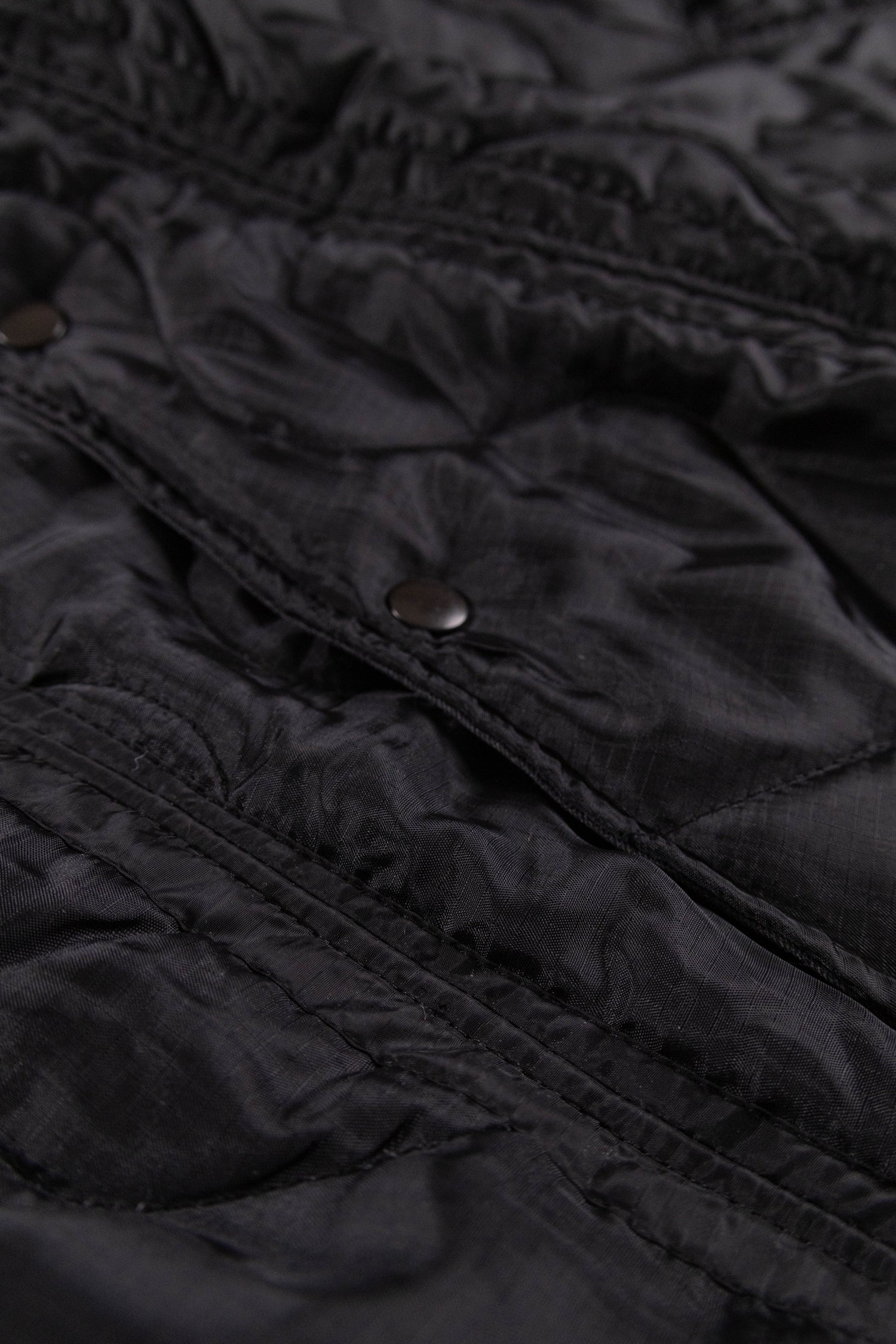 【REMAKEBYK×StyleReborn】Remake Quilting Stadium Jumper Black