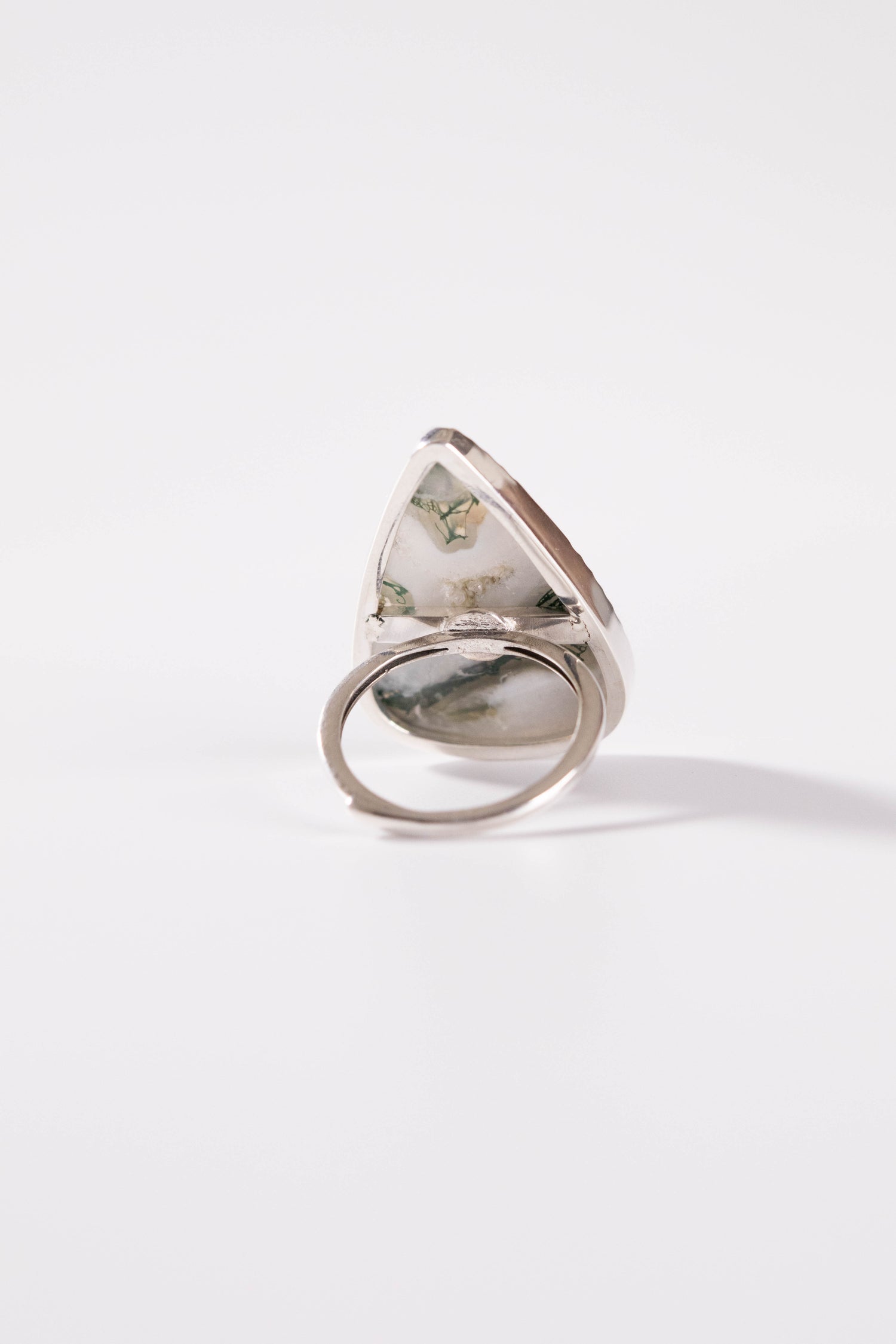 【nanan bijouxxx×StyleReborn】Together Stone Collection Ring Moss Agate