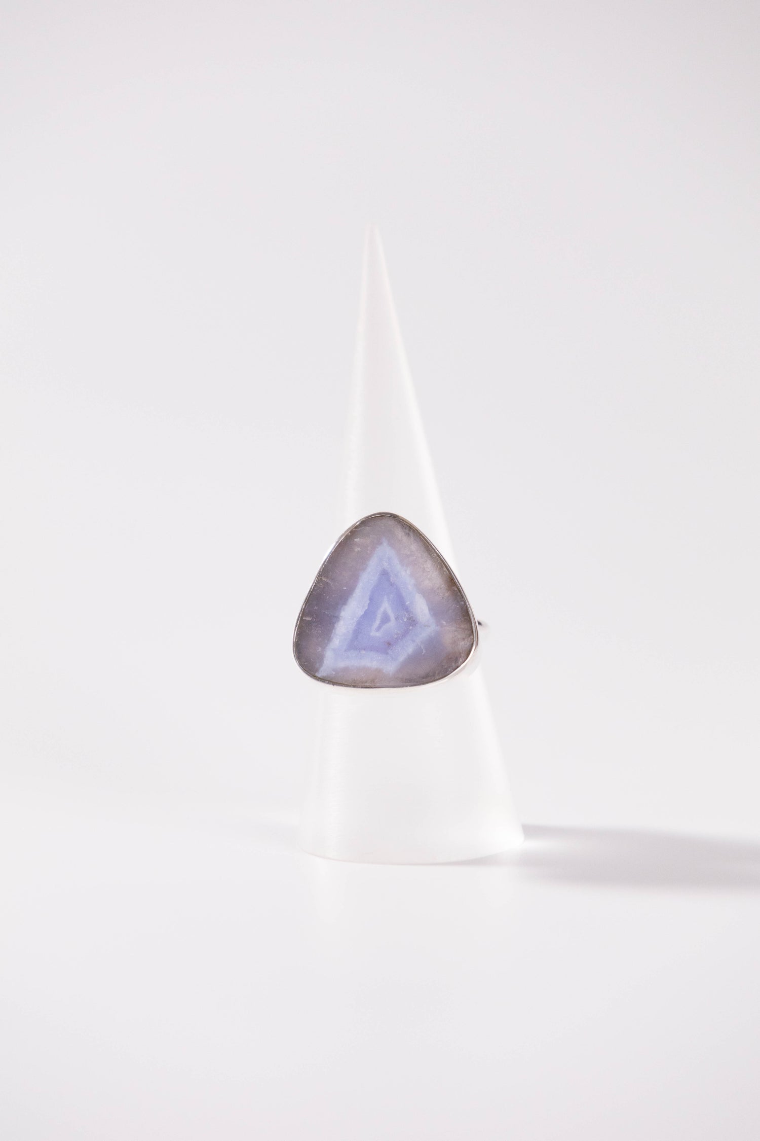 【nanan bijouxxx×StyleReborn】Together Stone Collection Ring Natural Blue Calcite