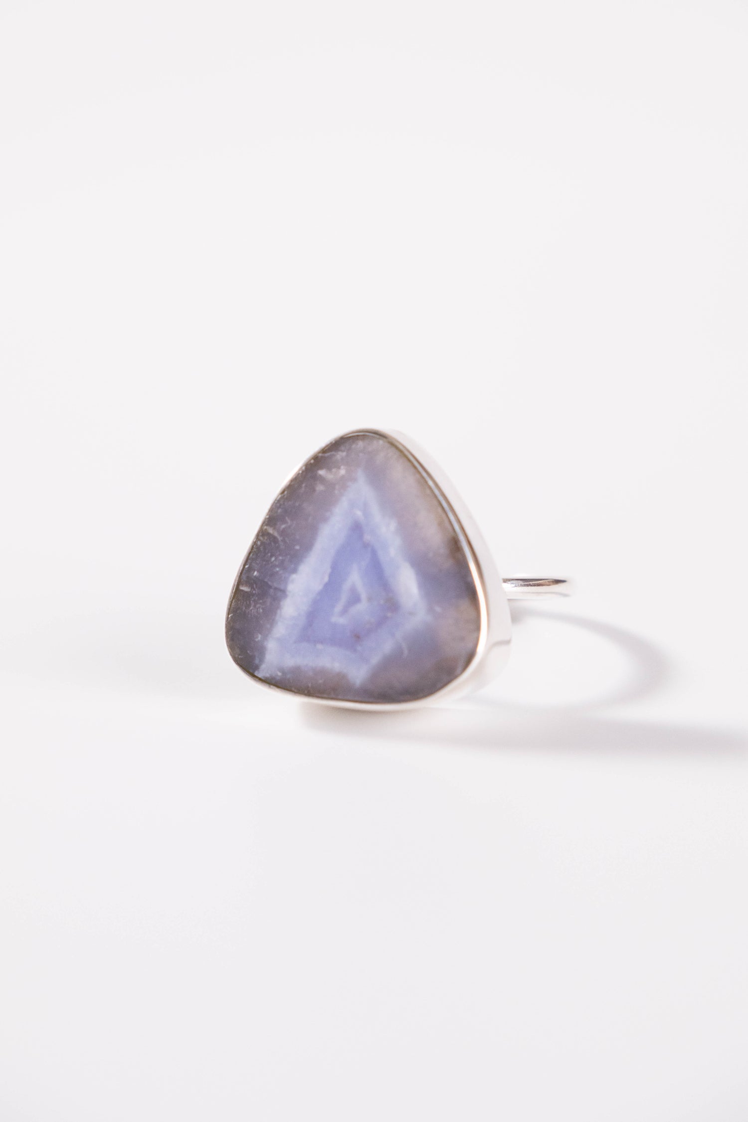 【nanan bijouxxx×StyleReborn】Together Stone Collection Ring Natural Blue Calcite