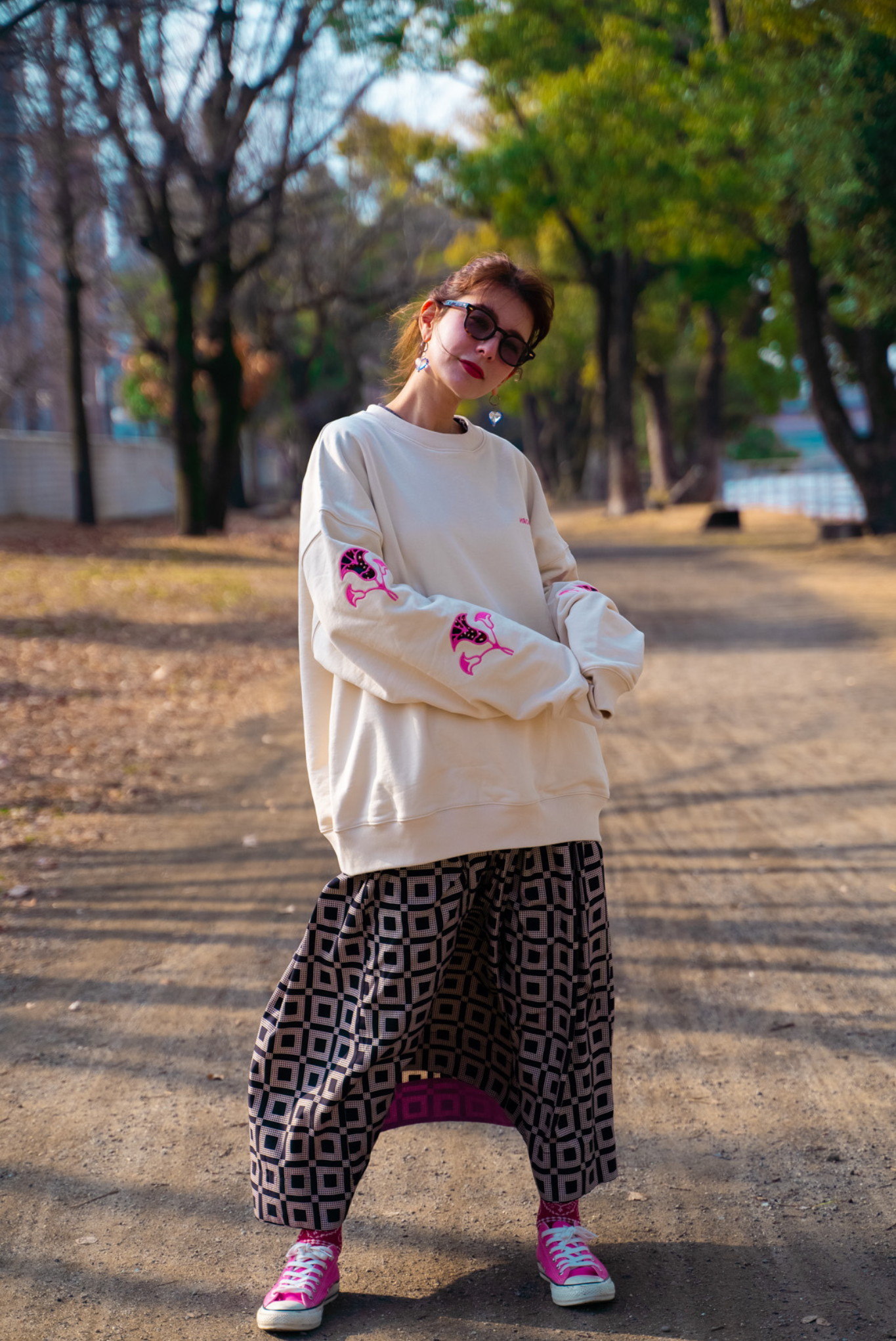 【moyan ecri× StyleReborn】Fleece Pullover FunnyMood
