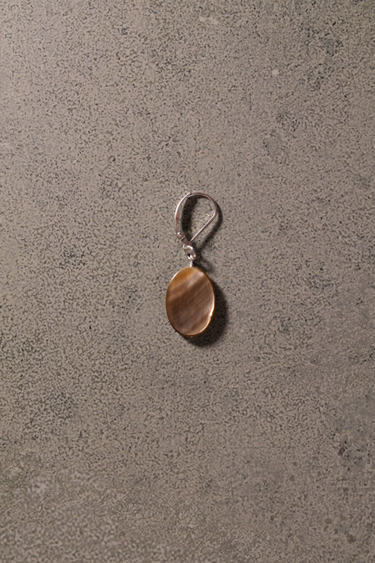 【nanan bijouxxx×StyleReborn】Symbol On Shell Earring Blue