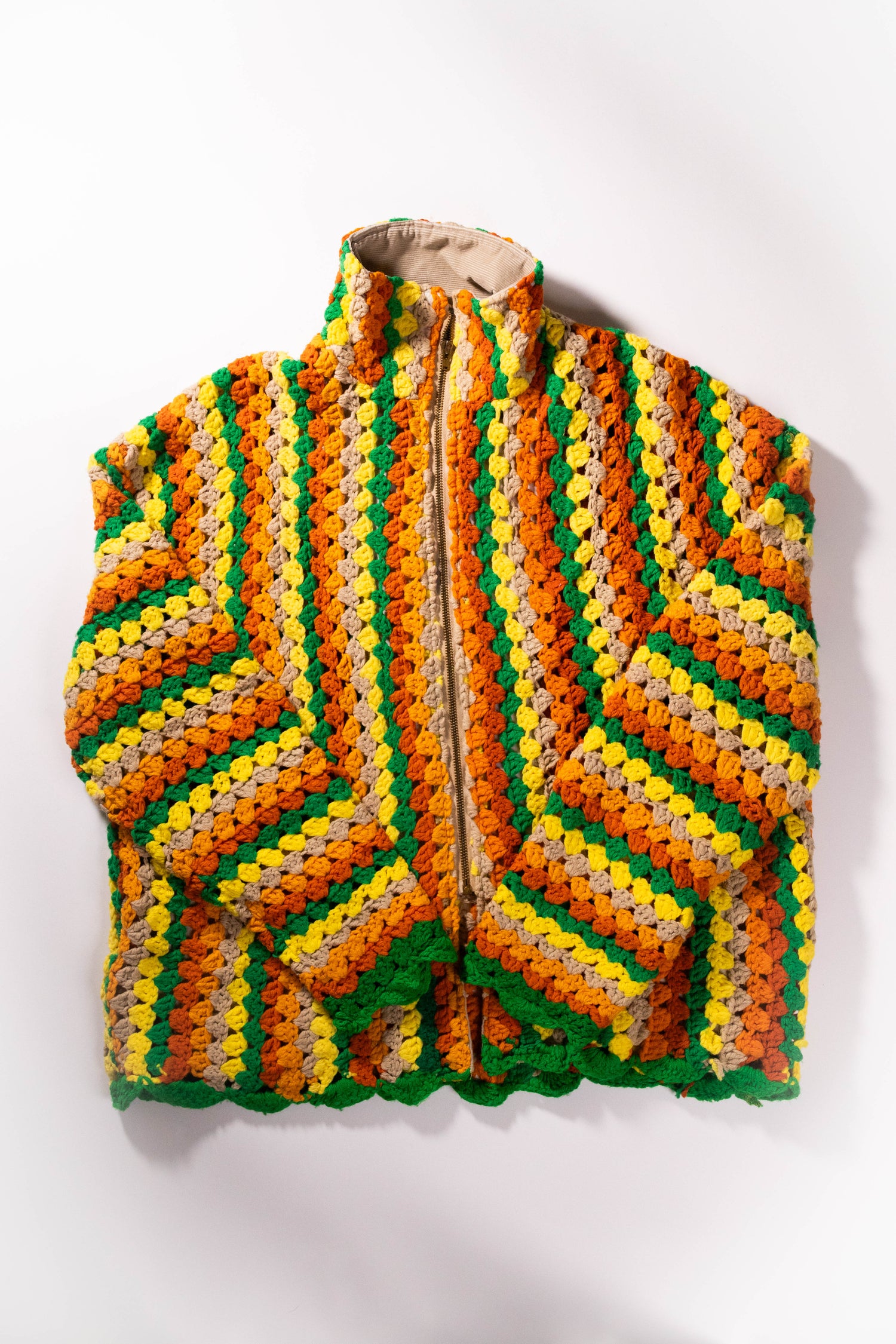 【REMAKEBYK×StyleReborn】Remake Crochet Track Jacket