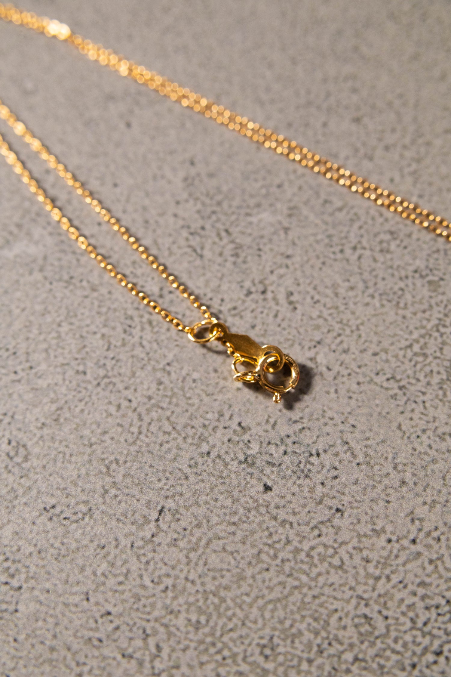 【nanan bijouxxx×StyleReborn】Symbol On Crystal Necklace 14KGF×Gold