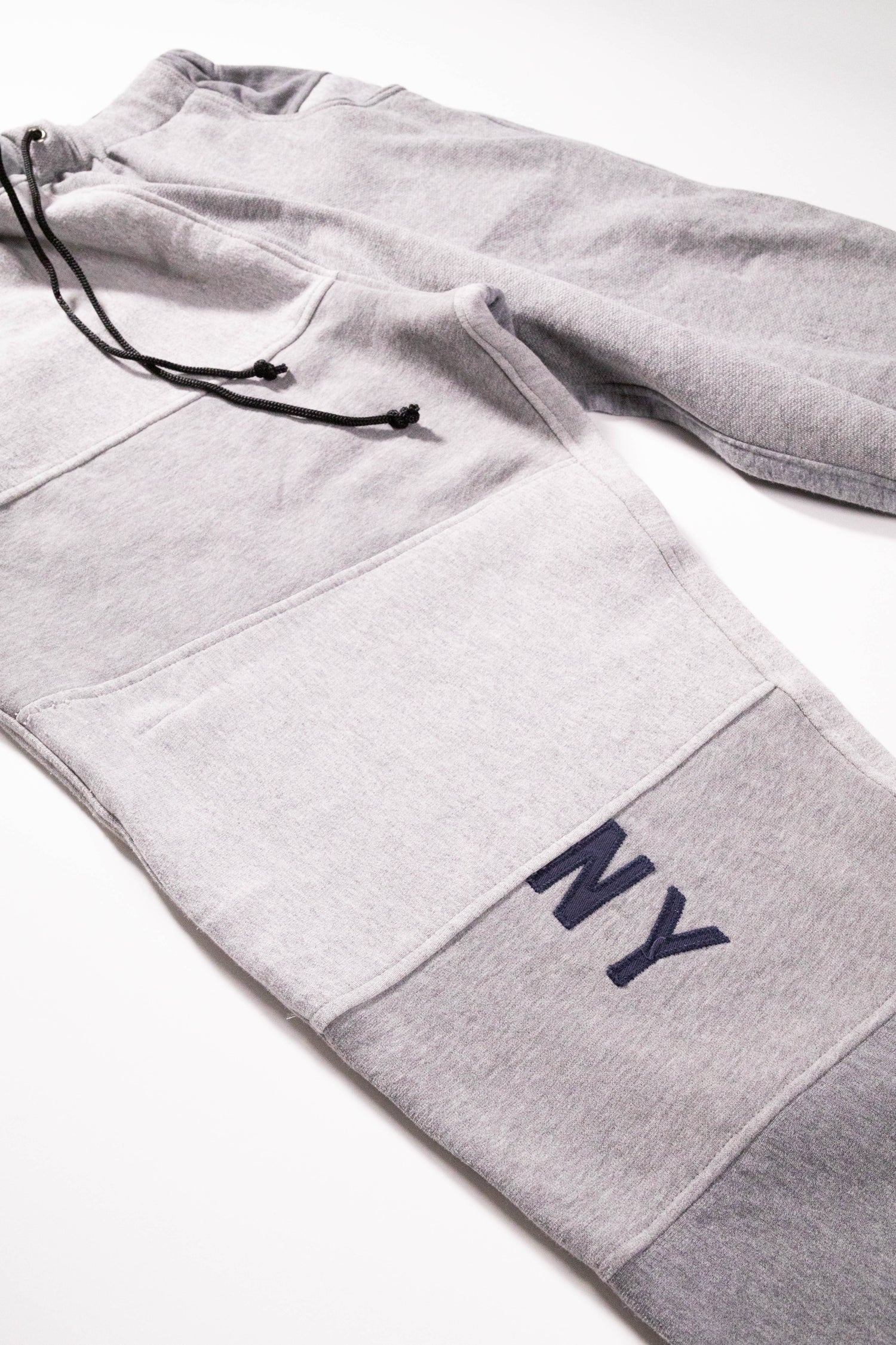 【REMAKEBYK×StyleReborn】Remake Cropped Sweat setup Light Gray