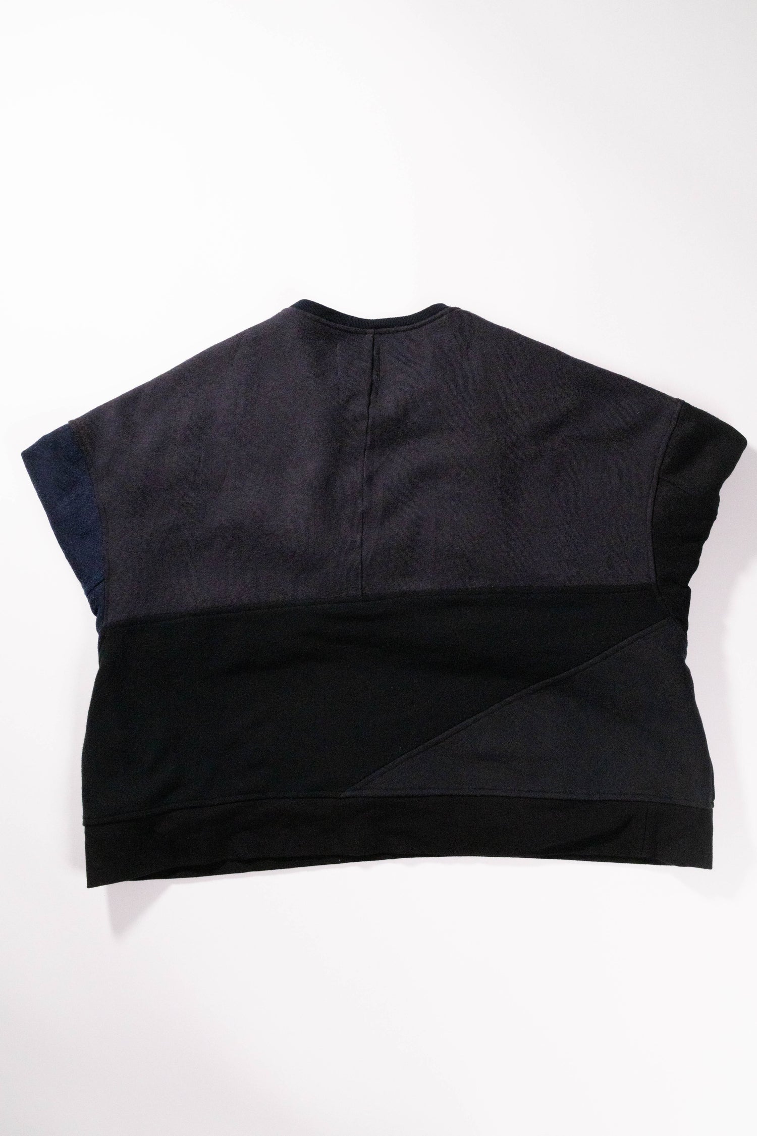 【REMAKEBYK×StyleReborn】Remake Cropped Sweat setup Black