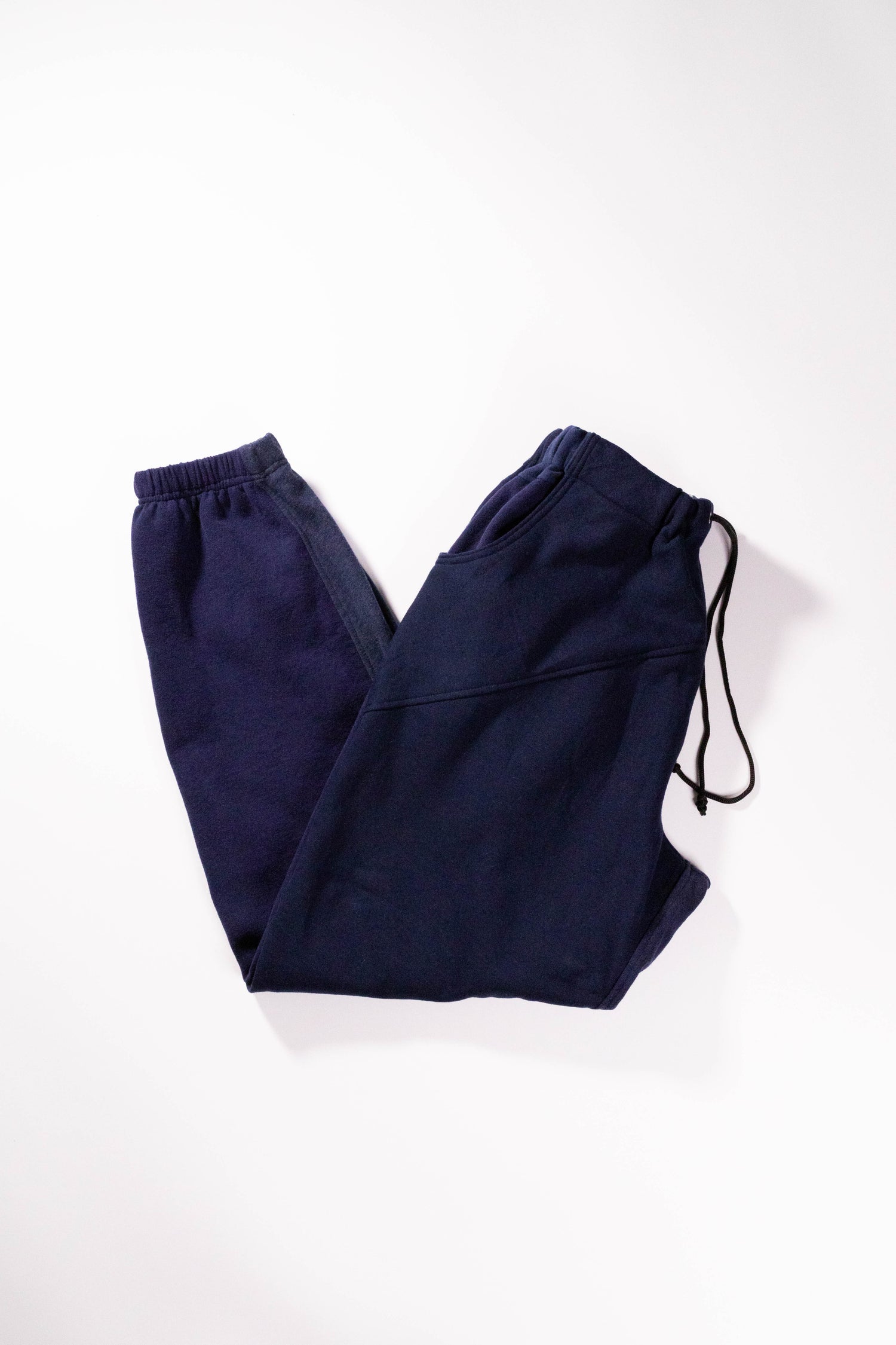 【REMAKEBYK×StyleReborn】Remake Cropped Sweat setup Navy