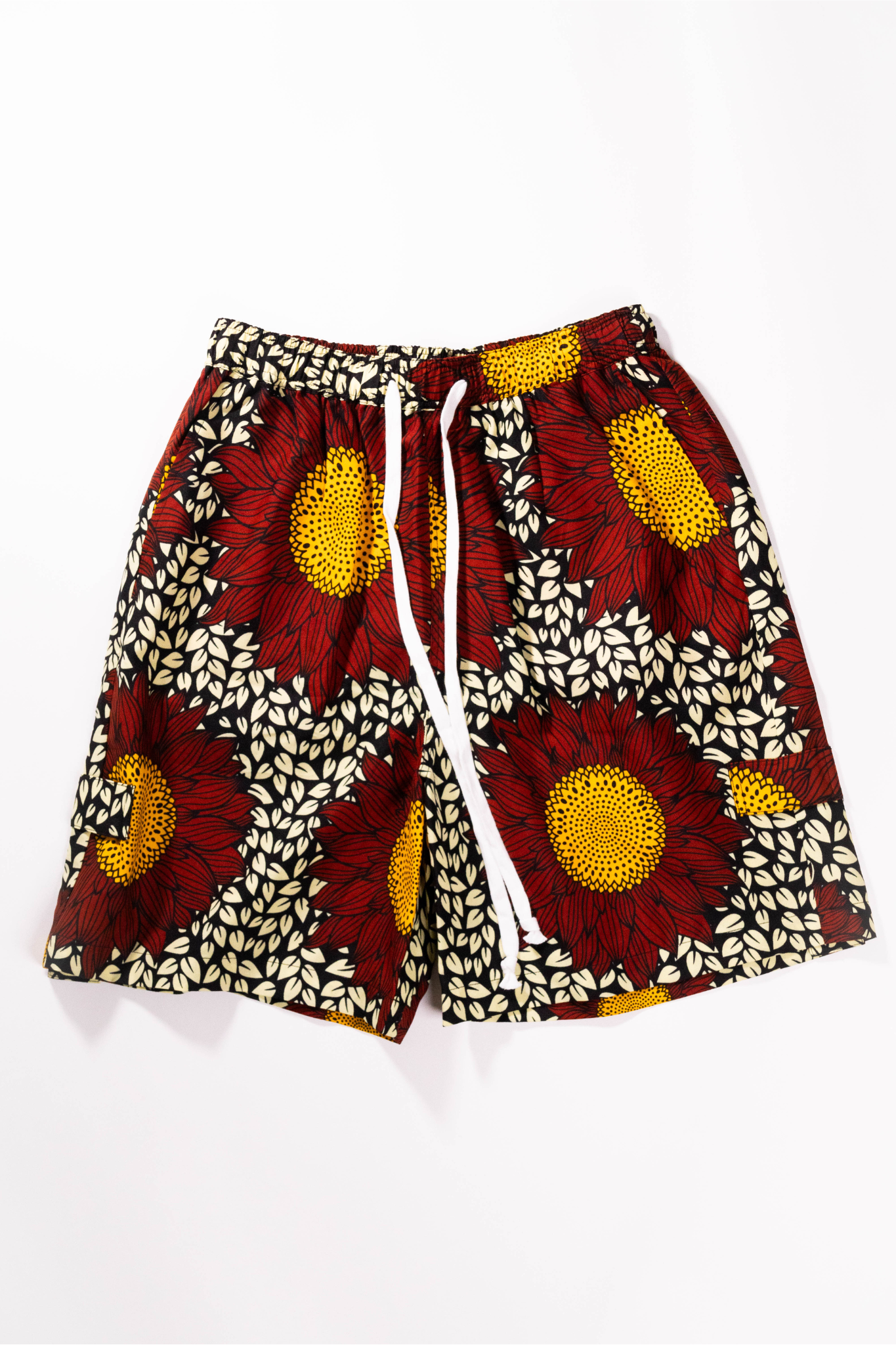 【moyan ecri× StyleReborn】Africa 2way Short Pants Helianthus