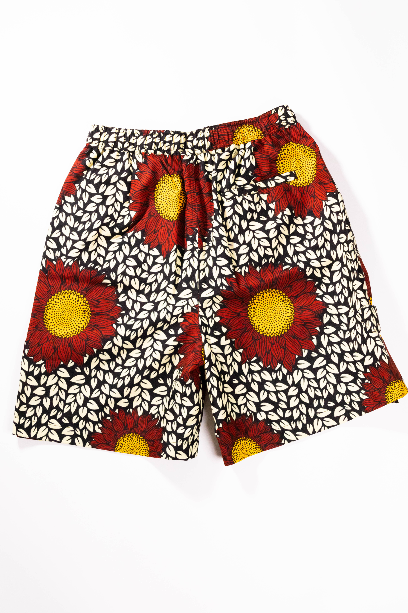 【moyan ecri× StyleReborn】Africa 2way Short Pants Helianthus