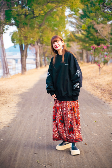 【moyan ecri× StyleReborn】Message Big Tote Bag Cheetah main image 0