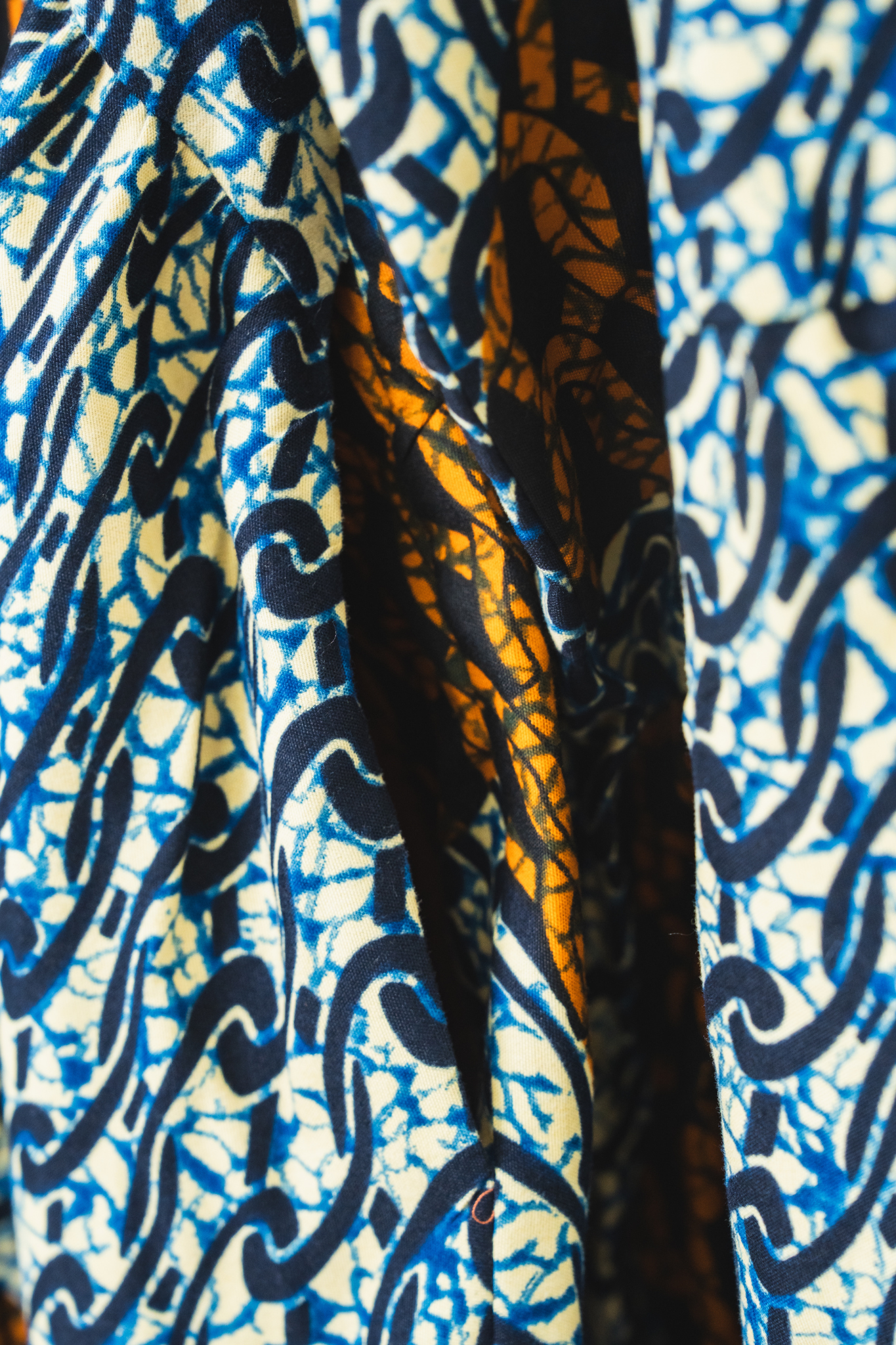 【moyan ecri× StyleReborn】AFRICA付け衿付きボリュームワンピース