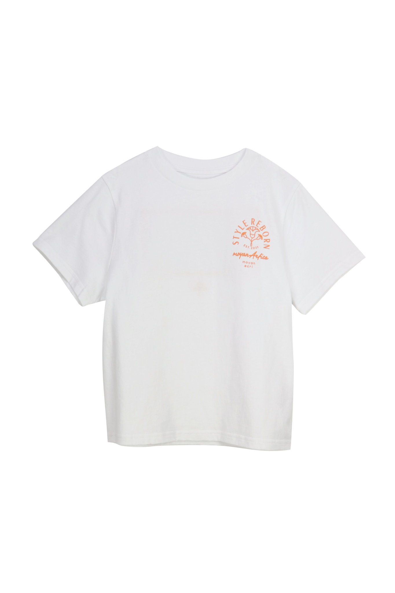 【moyan ecri× StyleReborn】【Kids M-size】パッチ刺繍 T-Shirt Passionate