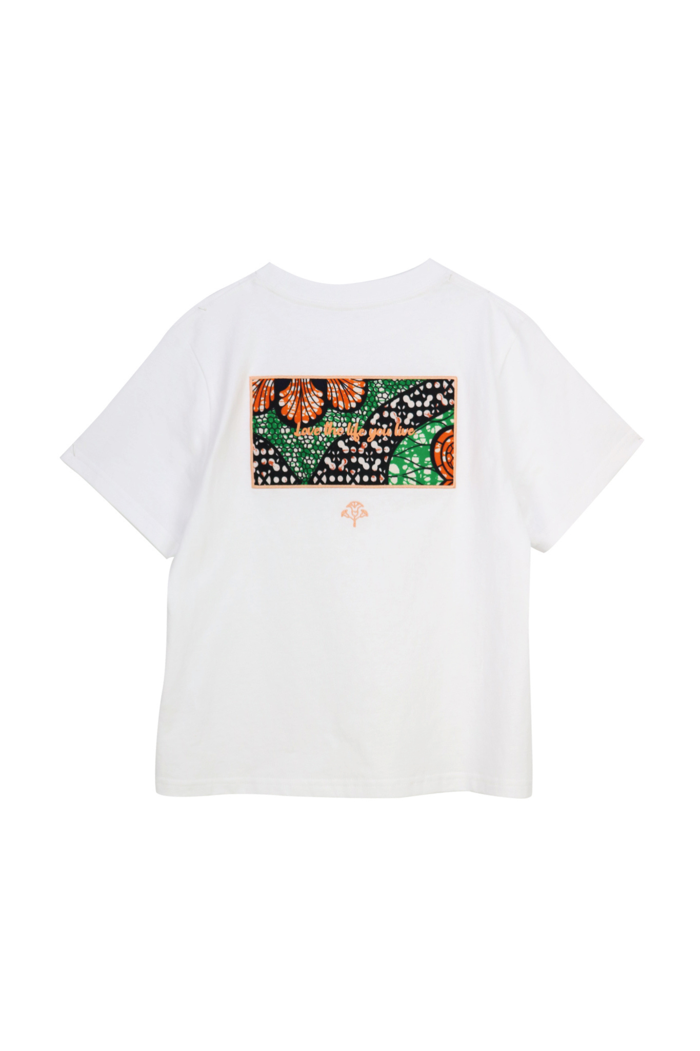 【moyan ecri× StyleReborn】【Kids M-size】パッチ刺繍 T-Shirt Passionate