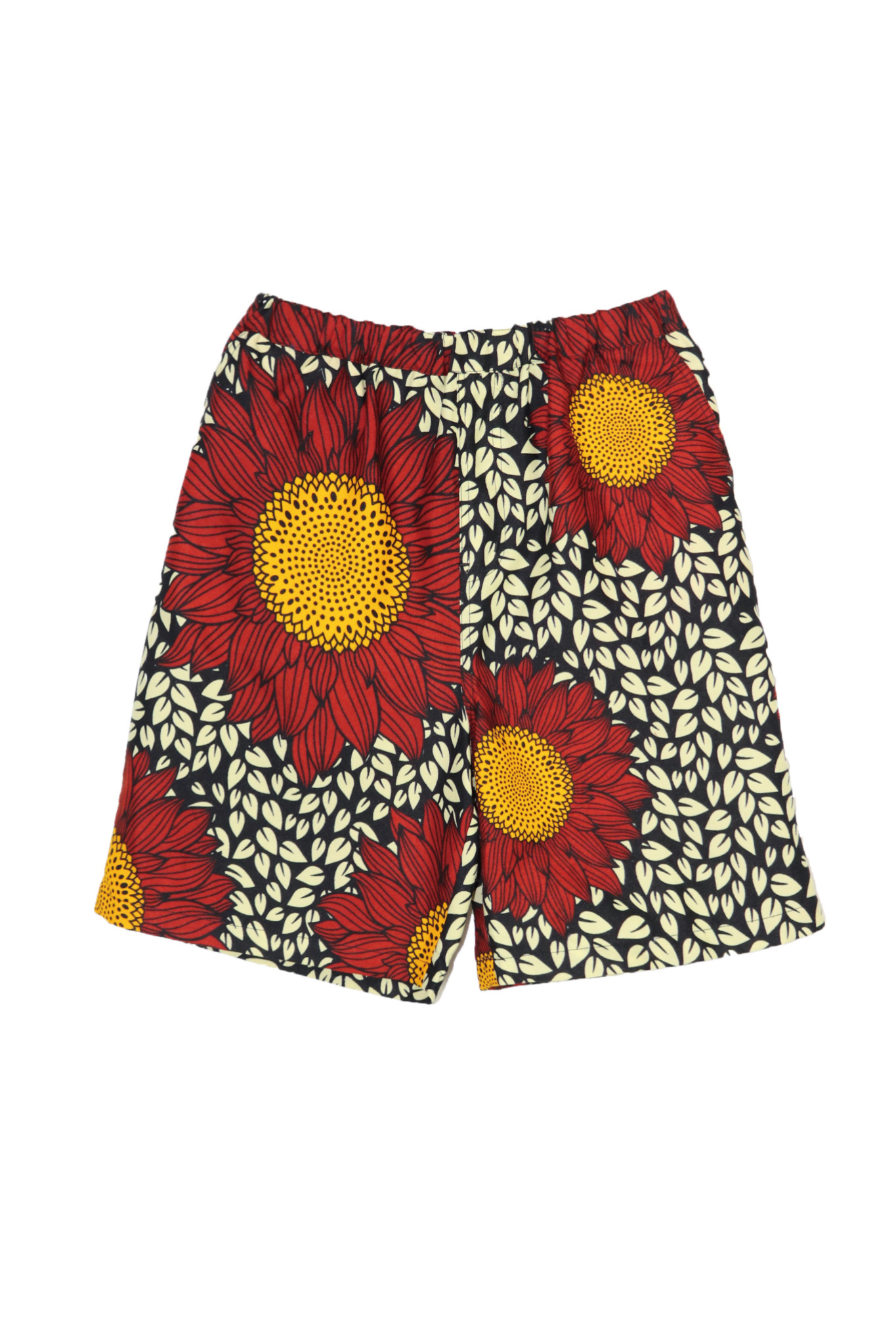 【moyan ecri× StyleReborn】【kids M-size】Africa Short Pants Helianthus