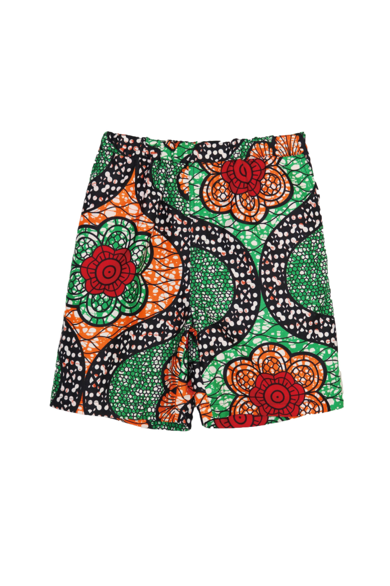 【moyan ecri× StyleReborn】【kids S-size】Africa Short Pants Passionate