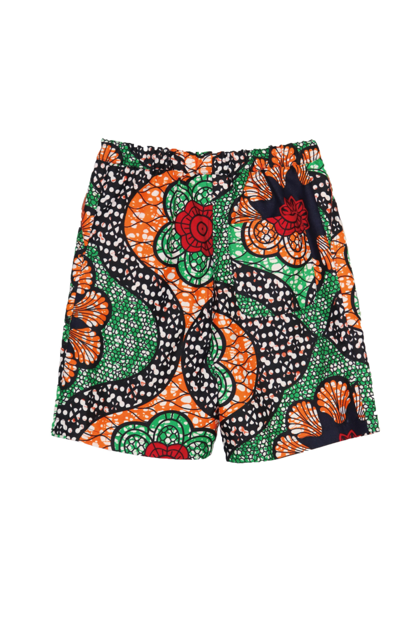 【moyan ecri× StyleReborn】【kids S-size】Africa Short Pants Passionate