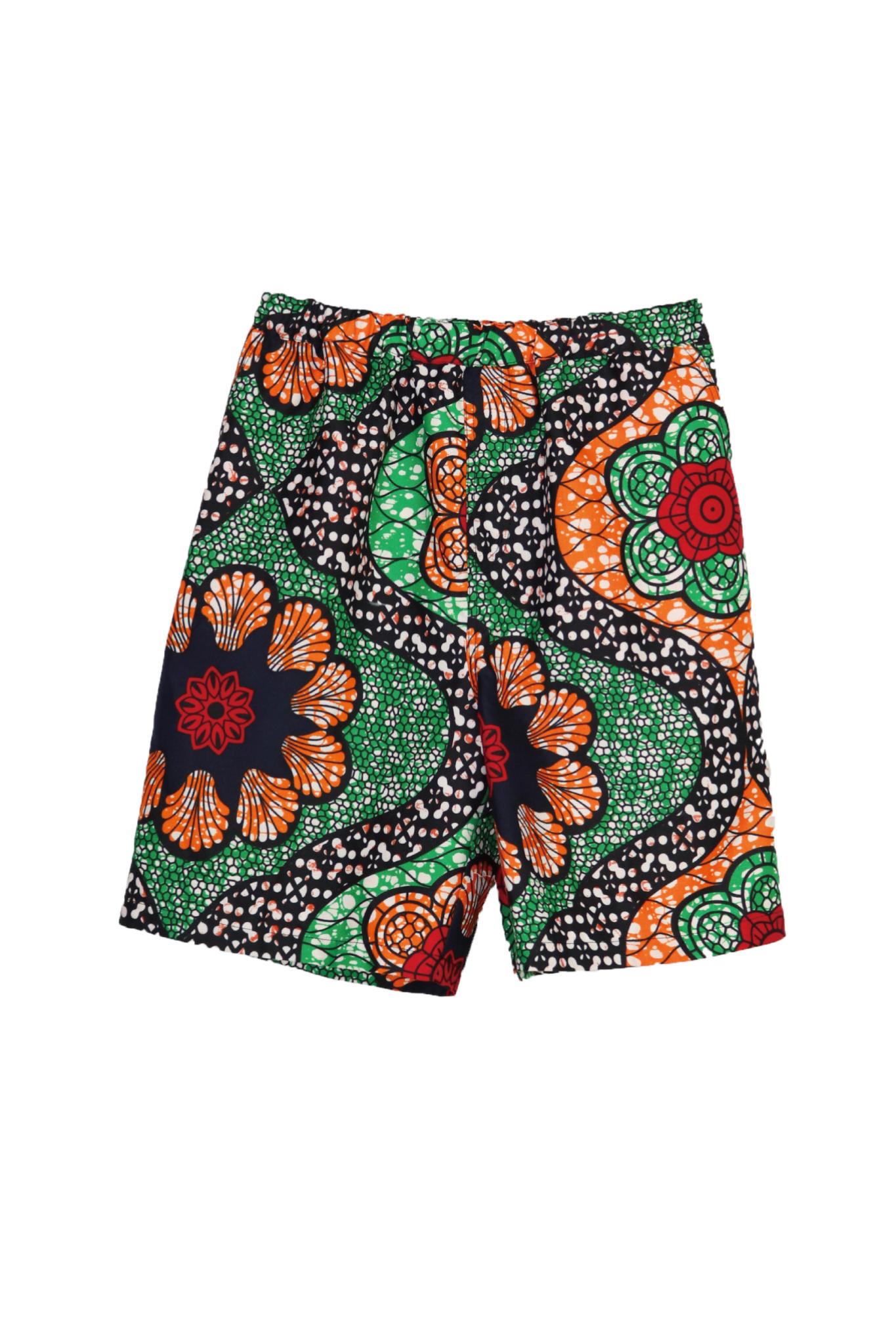 【moyan ecri× StyleReborn】【kids M-size】Africa Short Pants Passionate