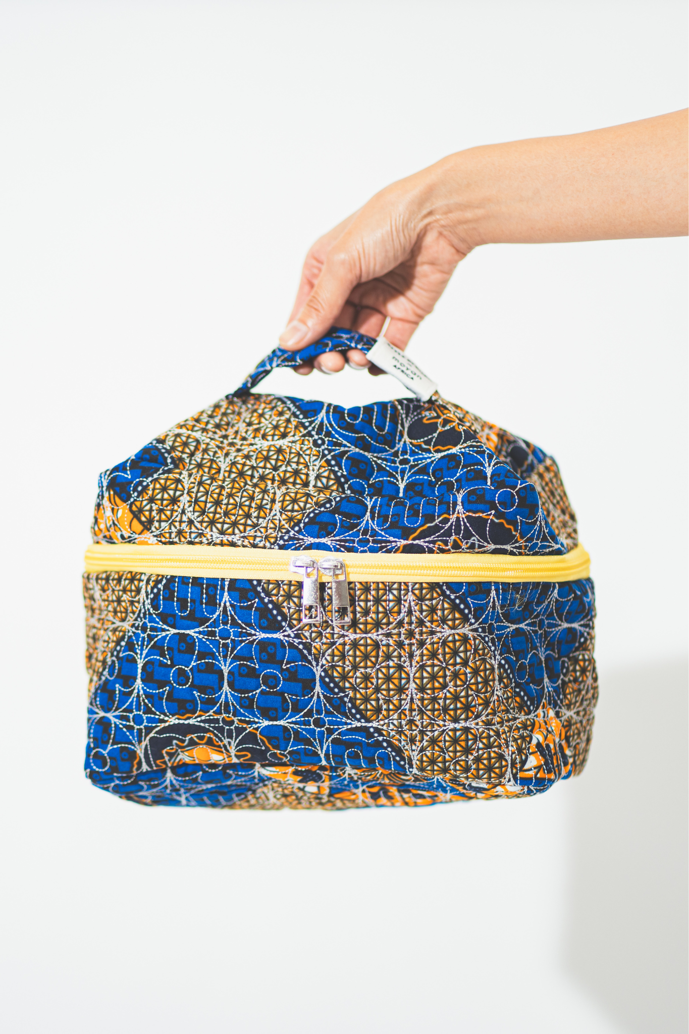 【moyan ecri× StyleReborn】Africa Quilt Box Bag Kind of quiet