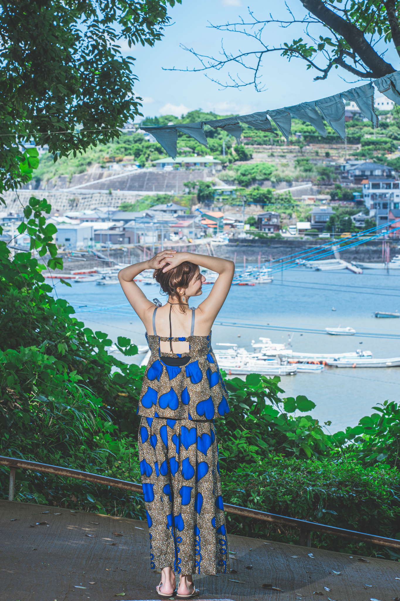 【moyan ecri× StyleReborn】Africa Reversible Bustier Trust in your Heart