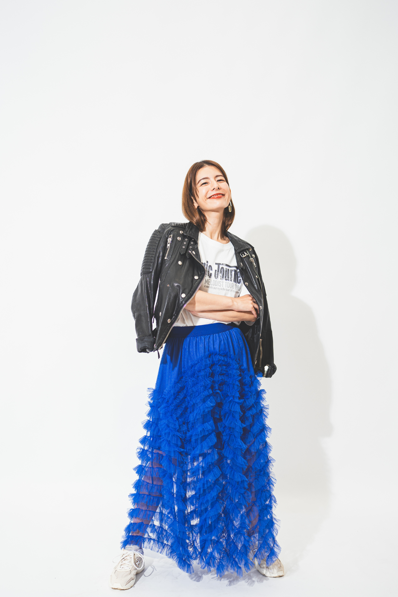 【Suu×SAAAGE boutique】Tulle Skirt Blue