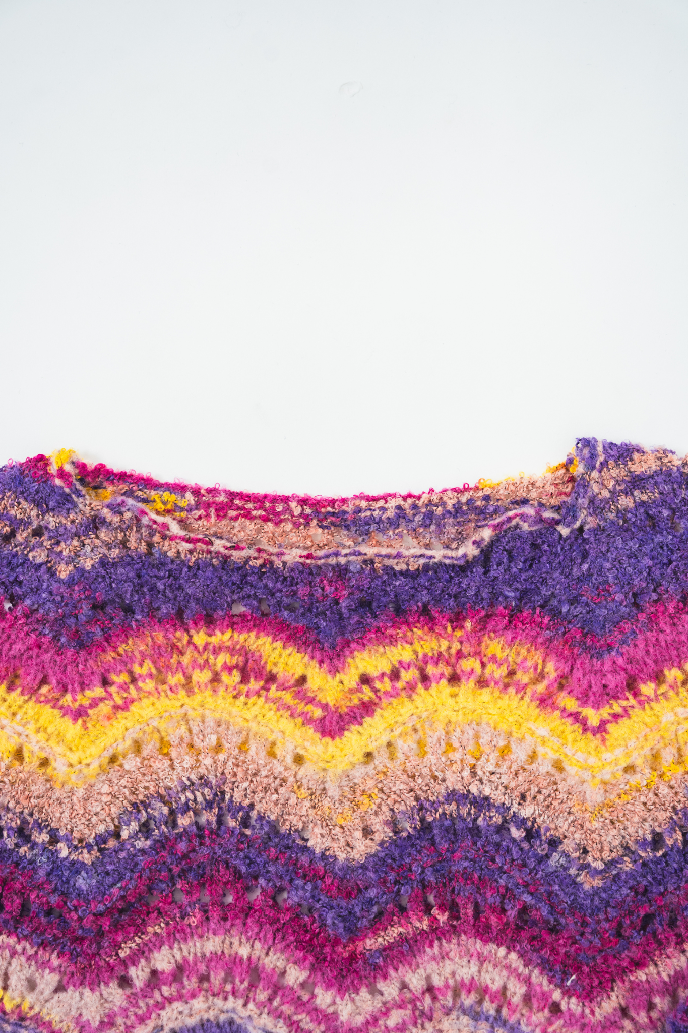 【moyan ecri× StyleReborn】カスリニットプルオーバー