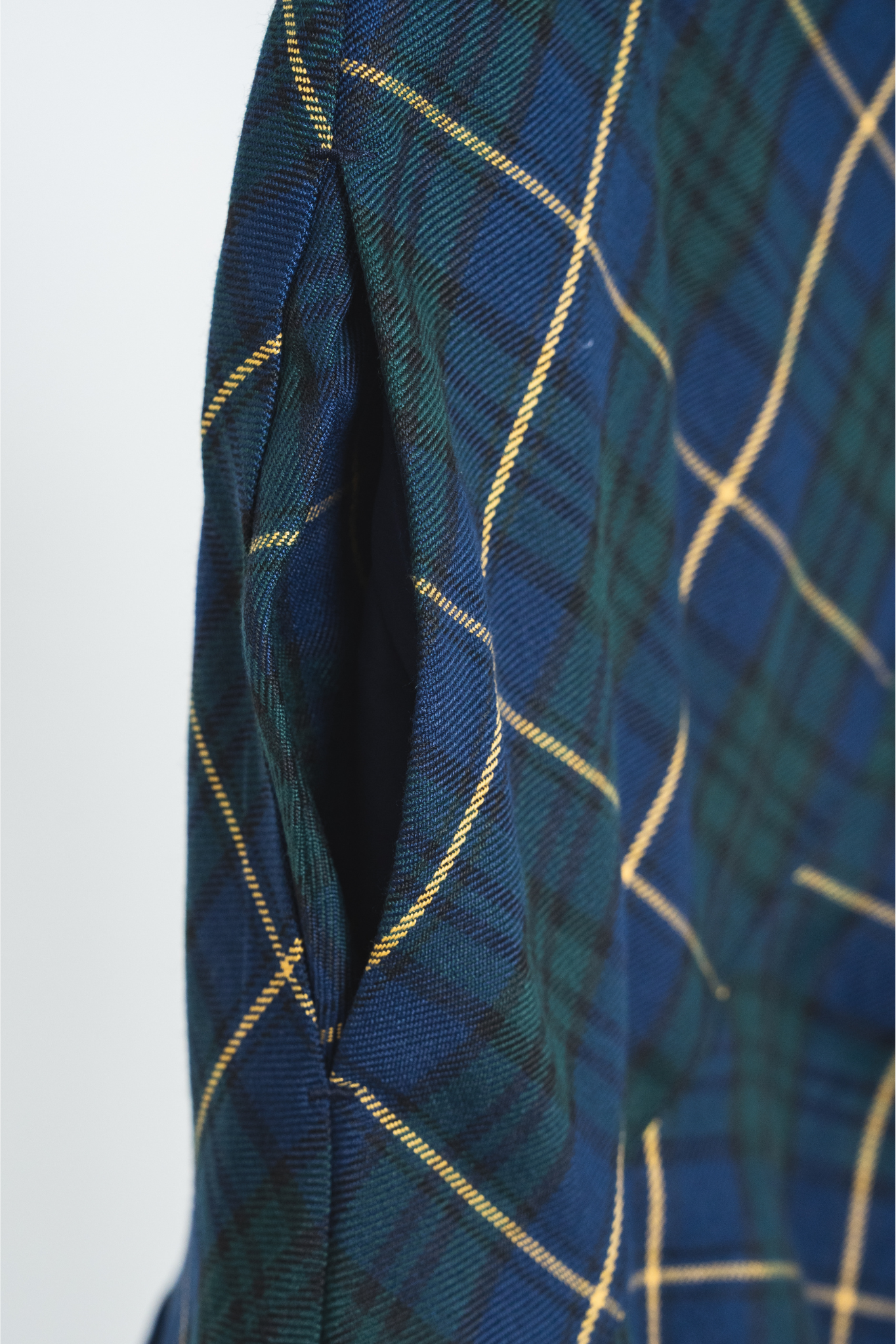 【moyan ecri× StyleReborn】Asymmetry Tiered Check Skirt